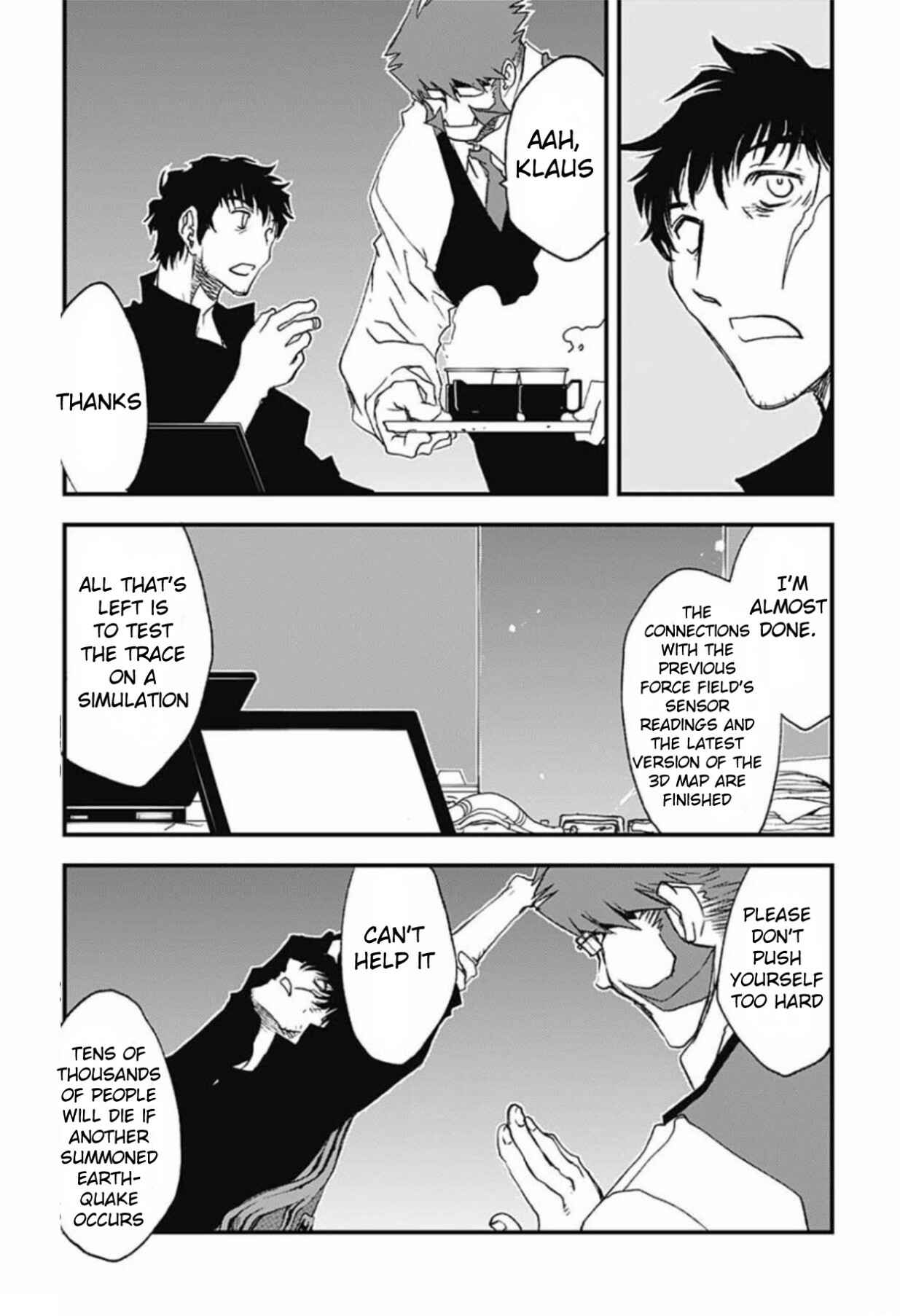 Page 16 Chapter 5 Kekkai Sensen: Back 2 Back
