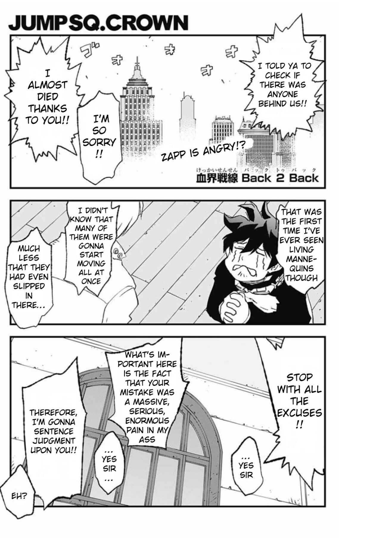 Page 2 Chapter 5 Kekkai Sensen: Back 2 Back
