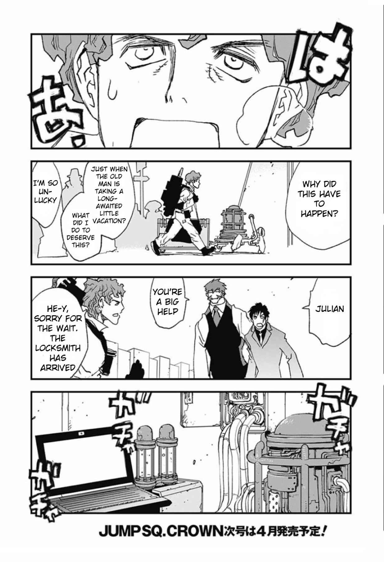 Page 44 Chapter 5 Kekkai Sensen: Back 2 Back