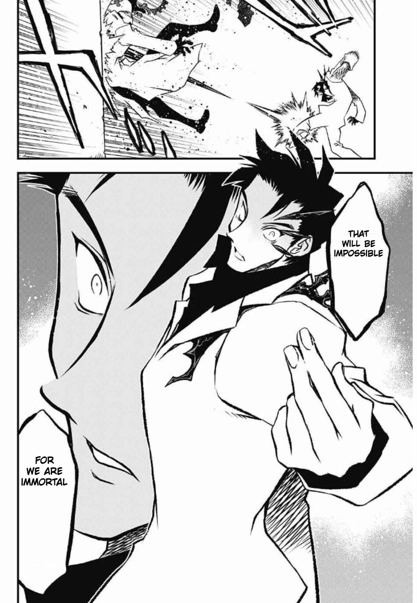 Page 13 Chapter 30 Kekkai Sensen: Back 2 Back
