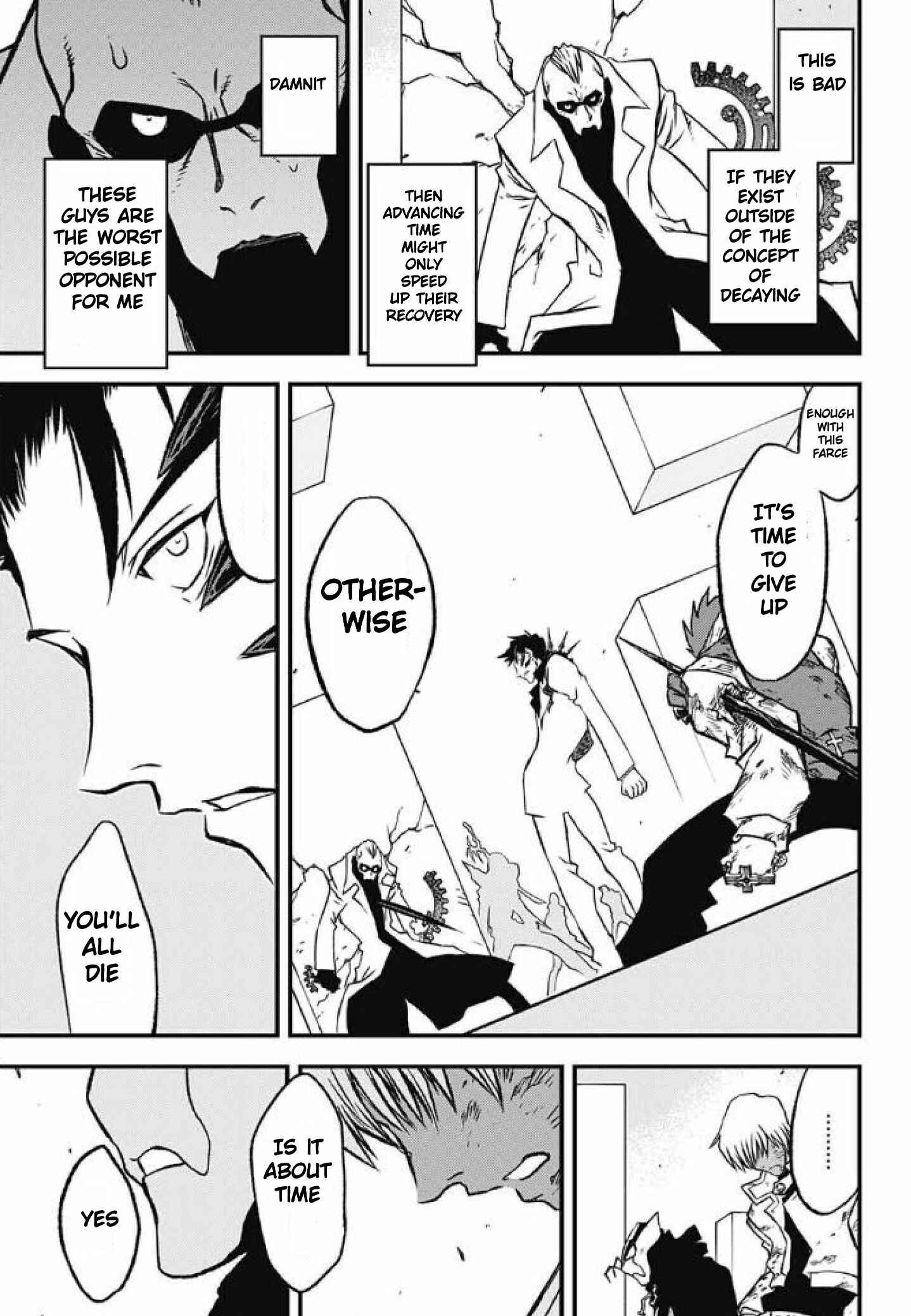 Page 14 Chapter 30 Kekkai Sensen: Back 2 Back