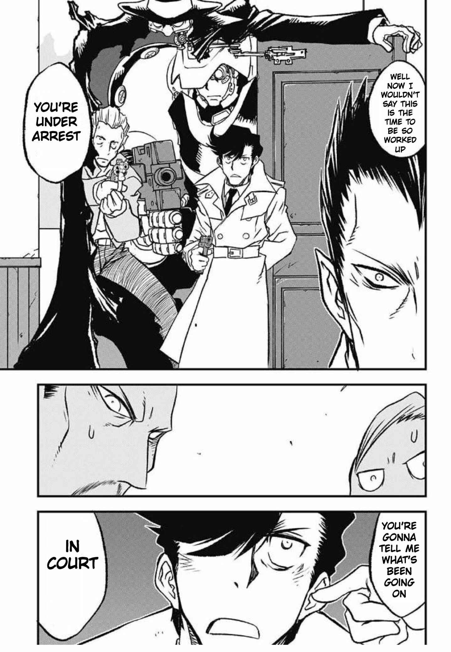 Page 44 Chapter 30 Kekkai Sensen: Back 2 Back