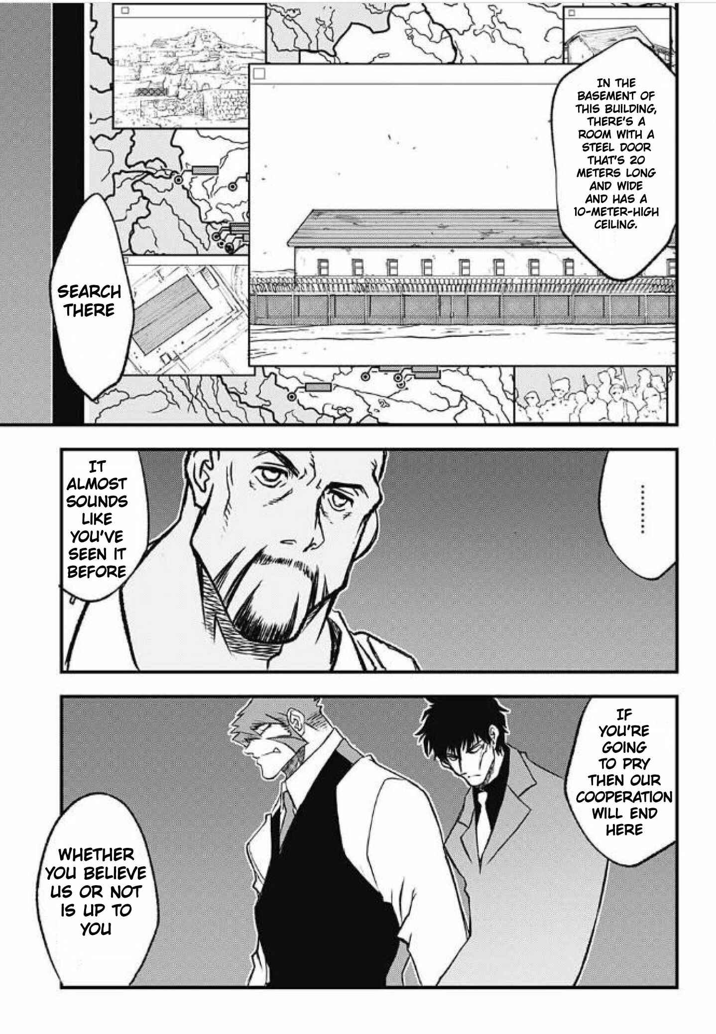 Page 51 Chapter 30 Kekkai Sensen: Back 2 Back