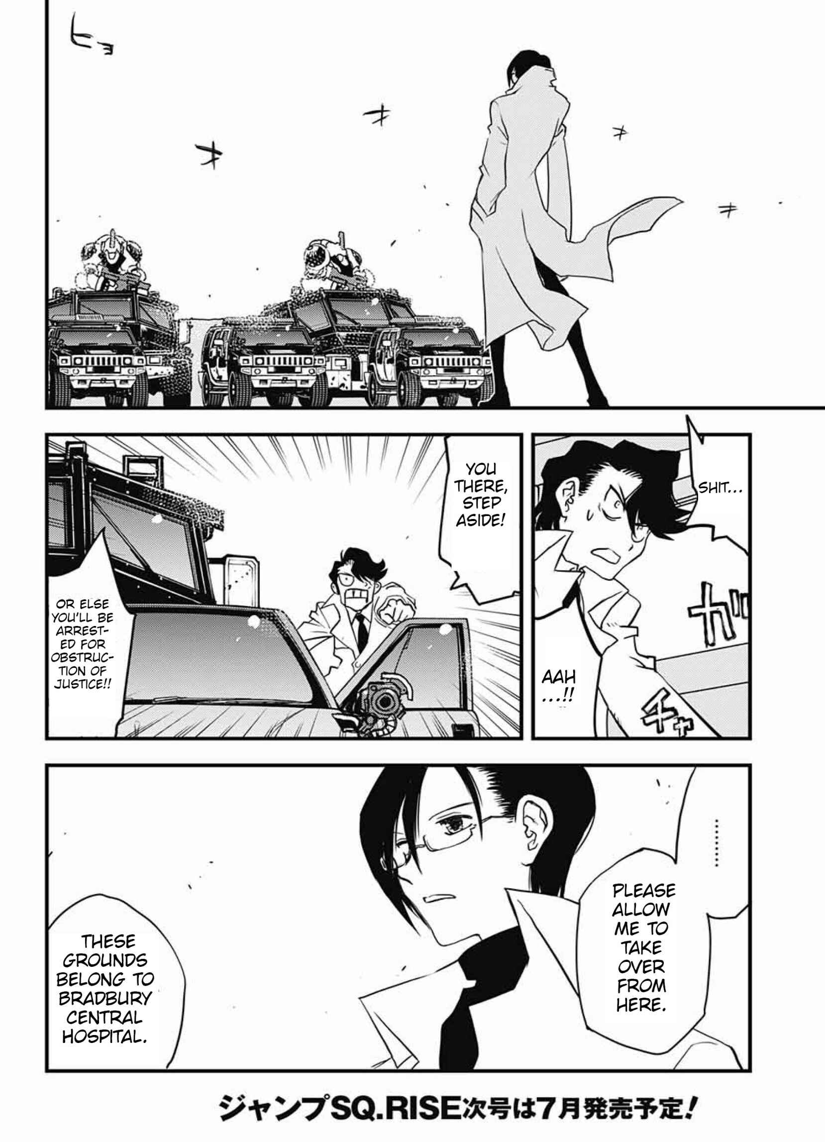 Page 18 Chapter 14.1 Kekkai Sensen: Back 2 Back