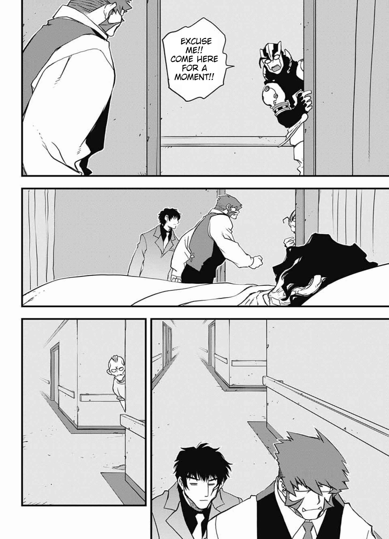 Page 38 Chapter 14.1 Kekkai Sensen: Back 2 Back
