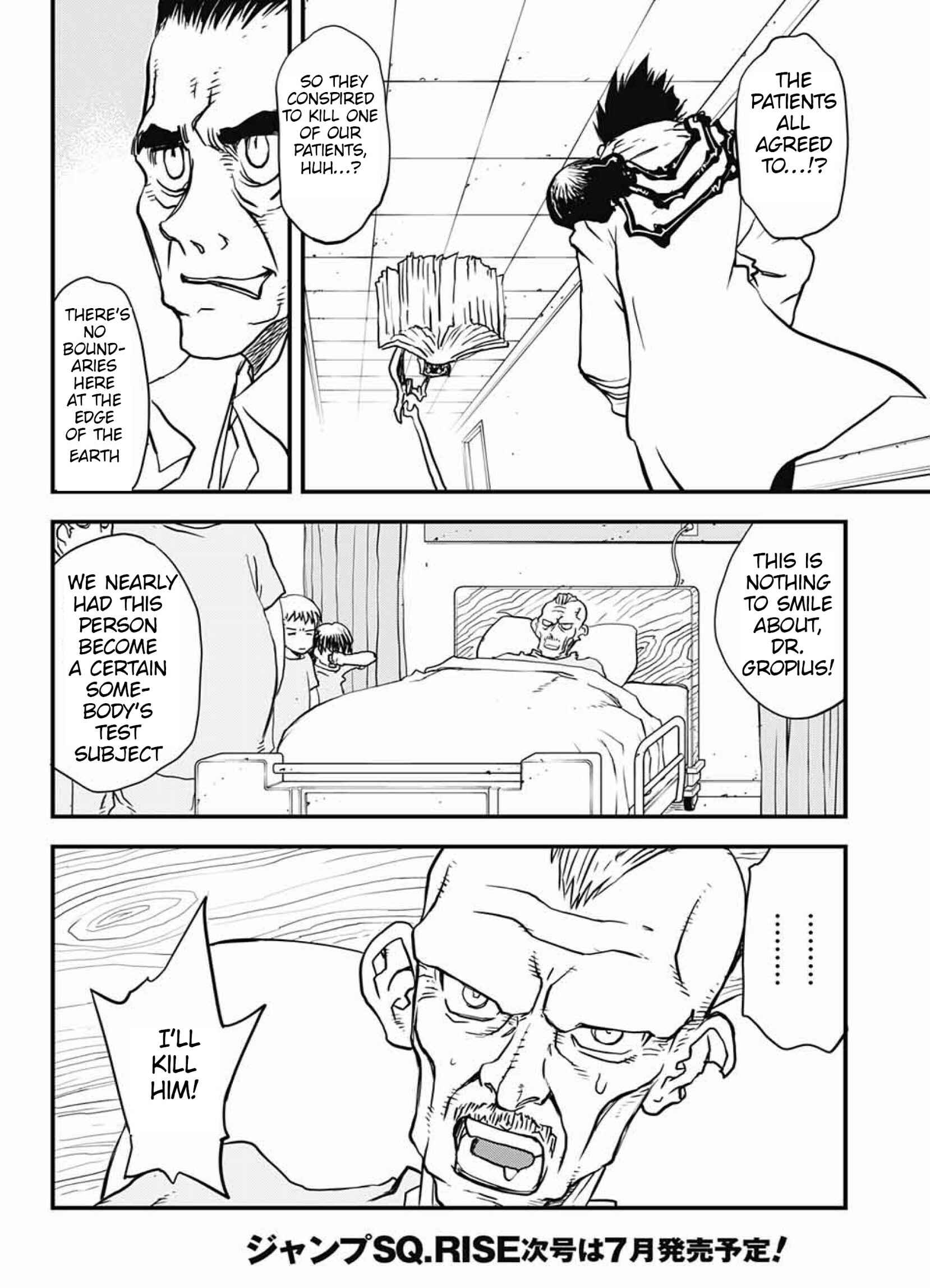 Page 42 Chapter 14.1 Kekkai Sensen: Back 2 Back