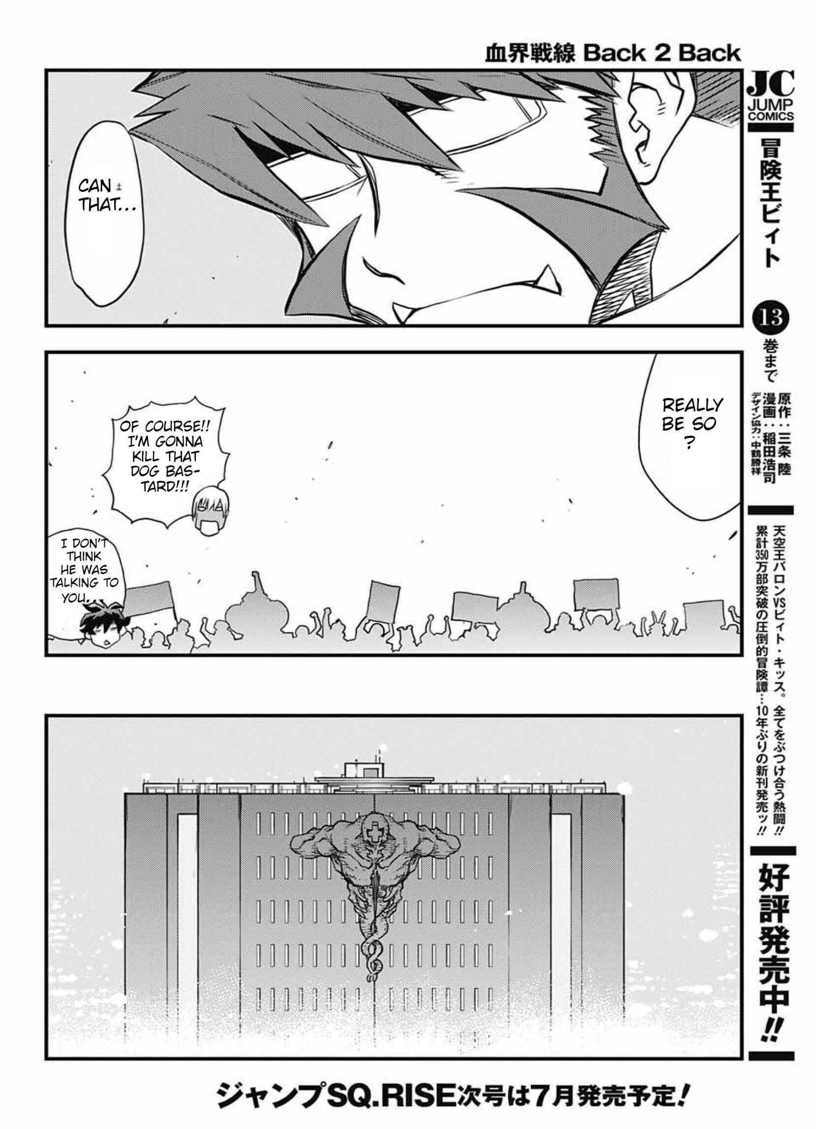 Page 52 Chapter 14.1 Kekkai Sensen: Back 2 Back
