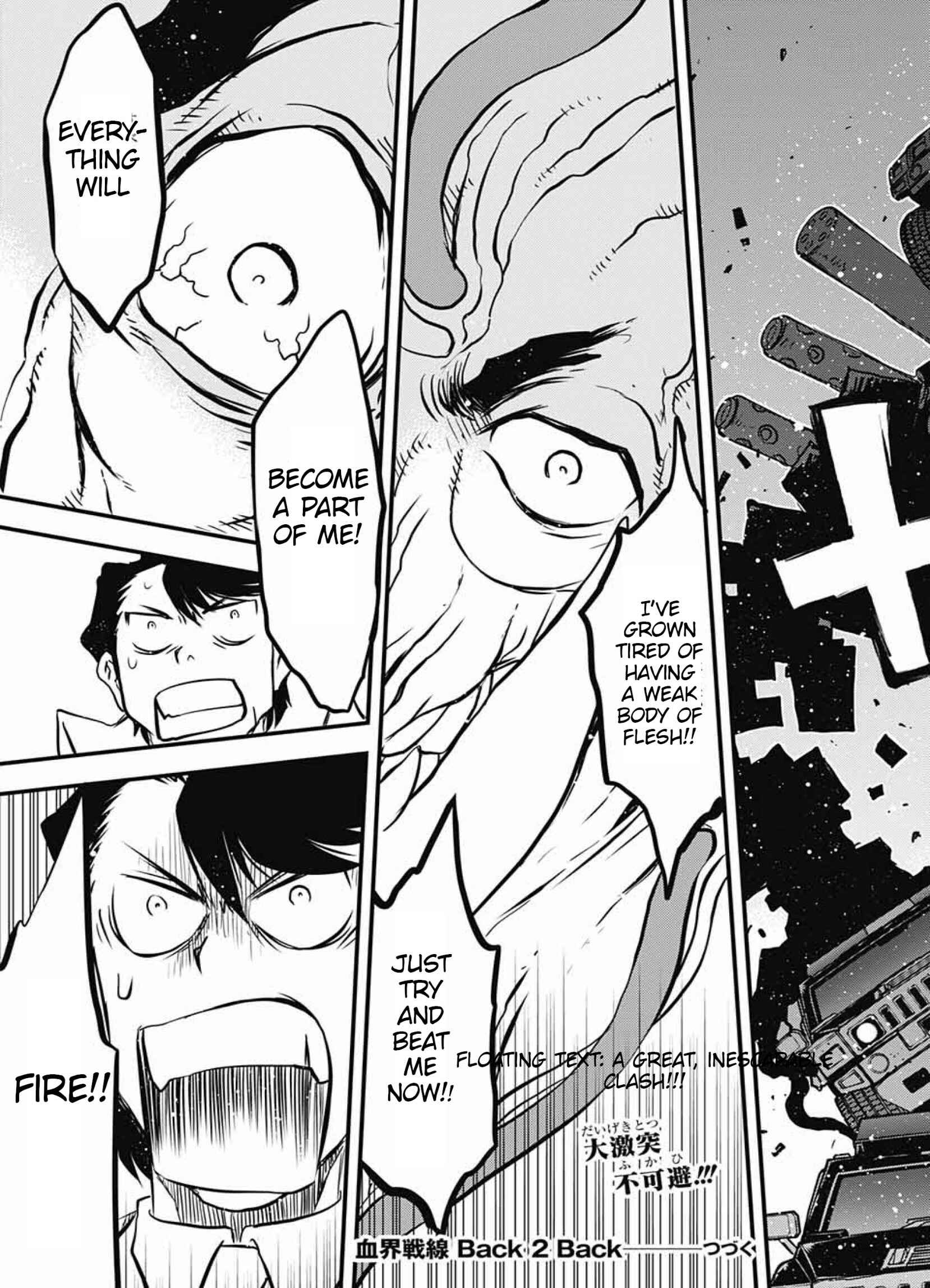 Page 75 Chapter 14.1 Kekkai Sensen: Back 2 Back