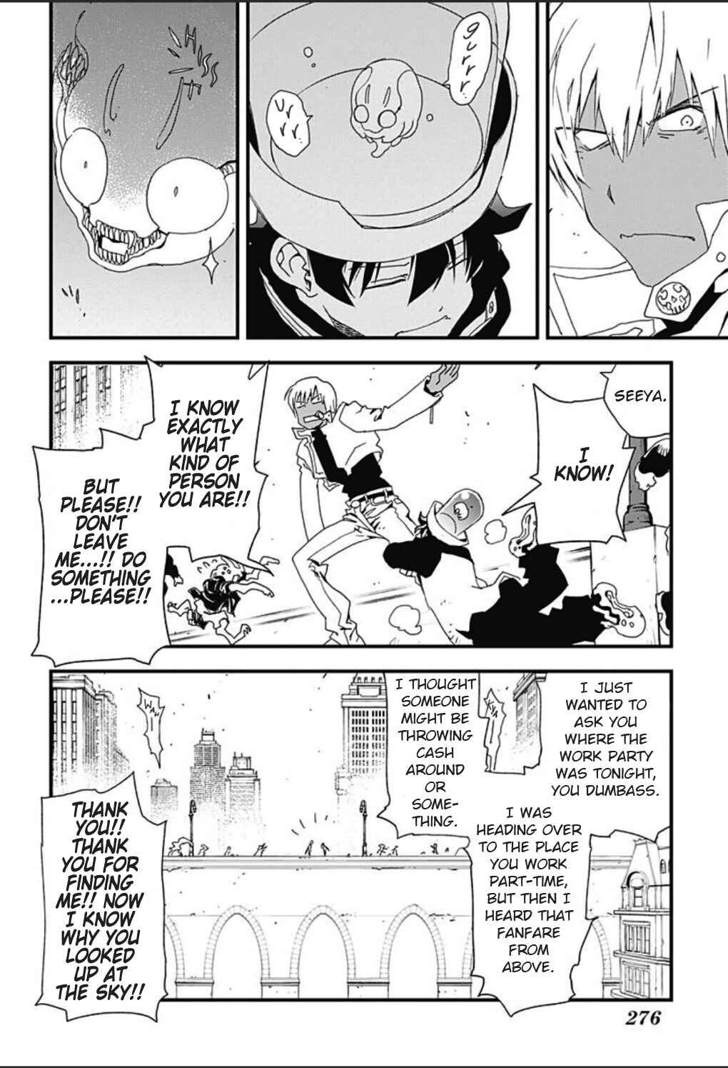 Page 9 Chapter 3 Kekkai Sensen: Back 2 Back