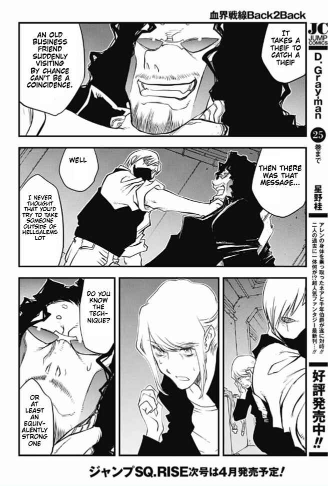 Page 22 Chapter 17 Kekkai Sensen: Back 2 Back