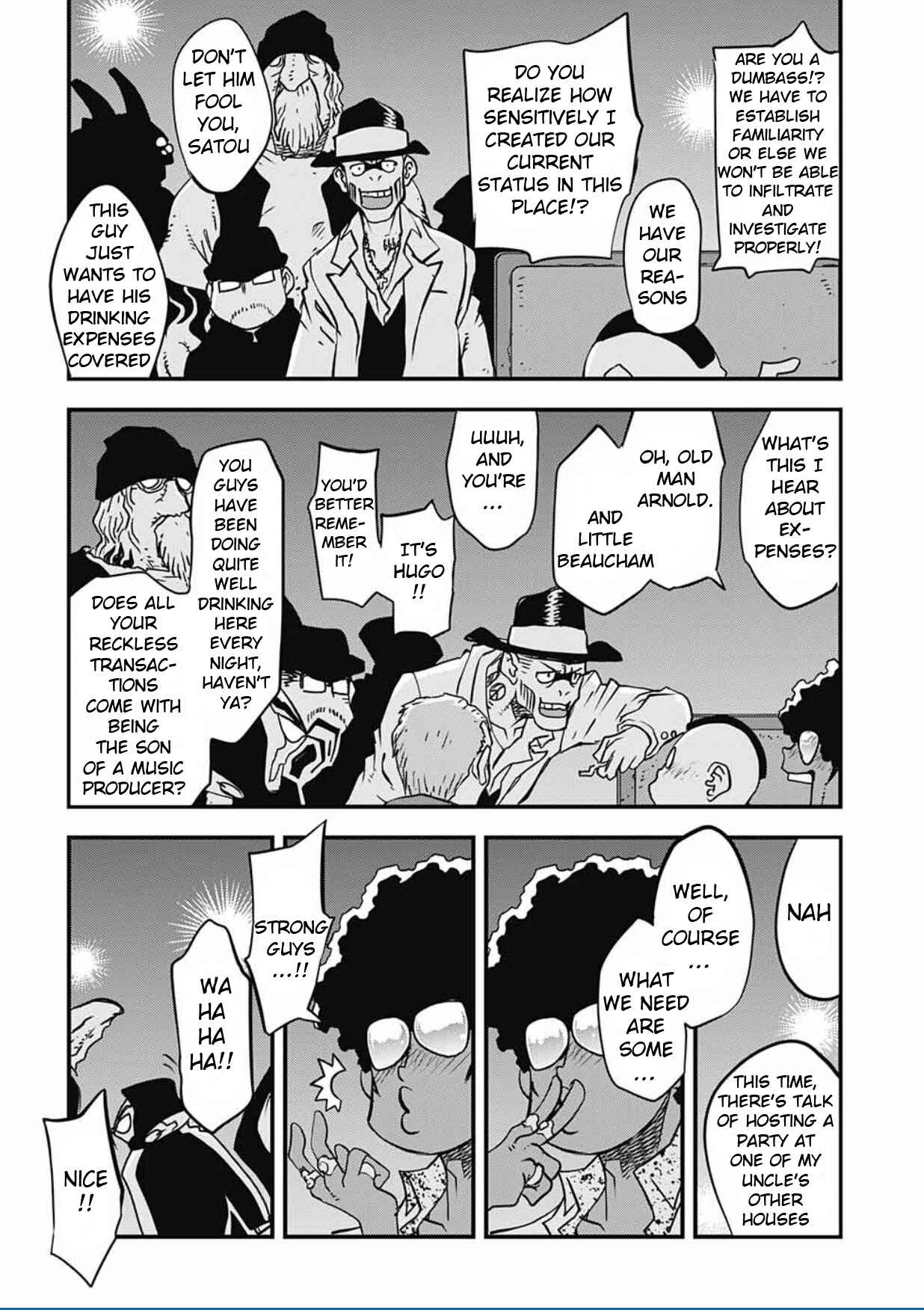 Page 36 Chapter 11 Kekkai Sensen: Back 2 Back