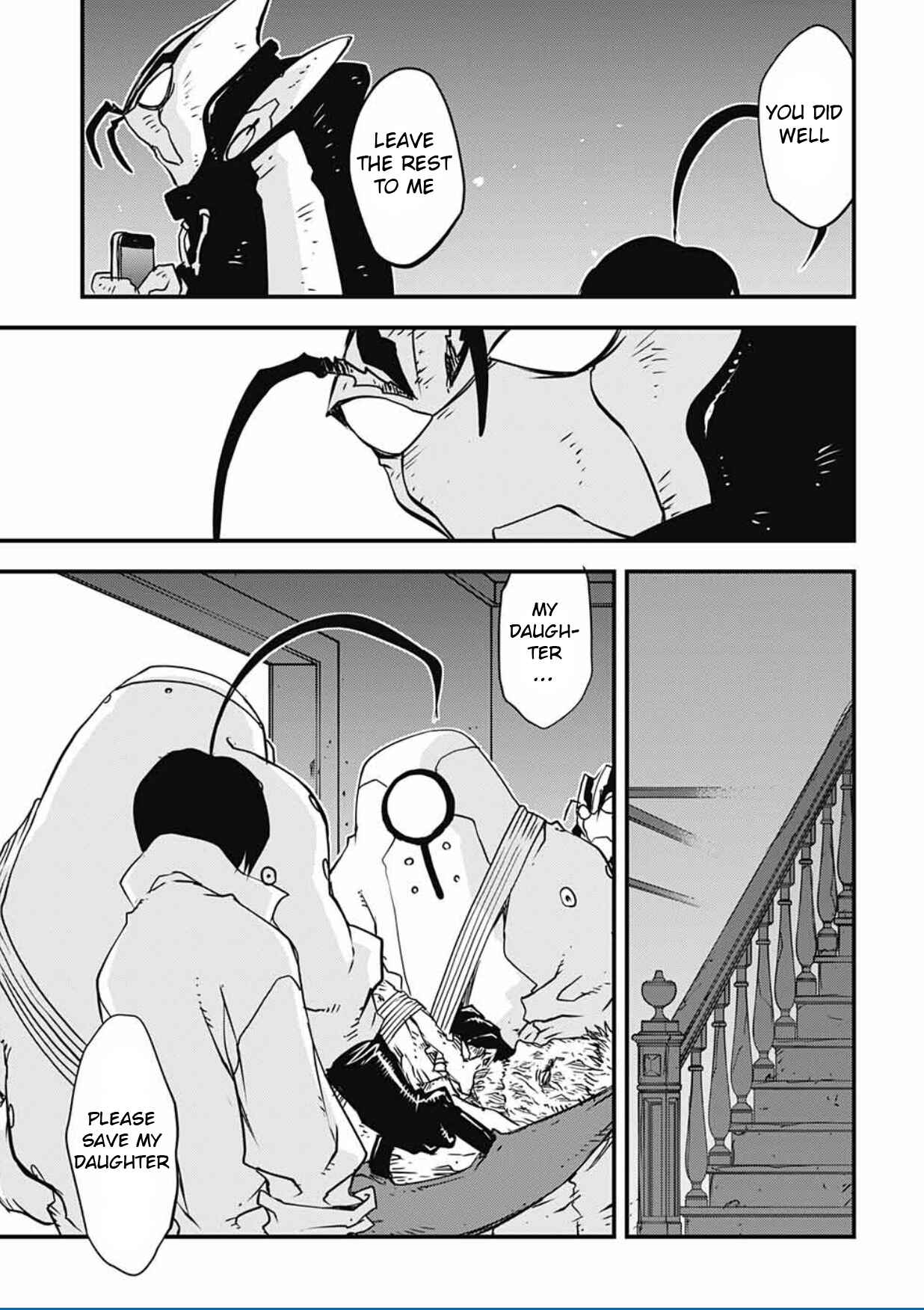 Page 52 Chapter 11 Kekkai Sensen: Back 2 Back
