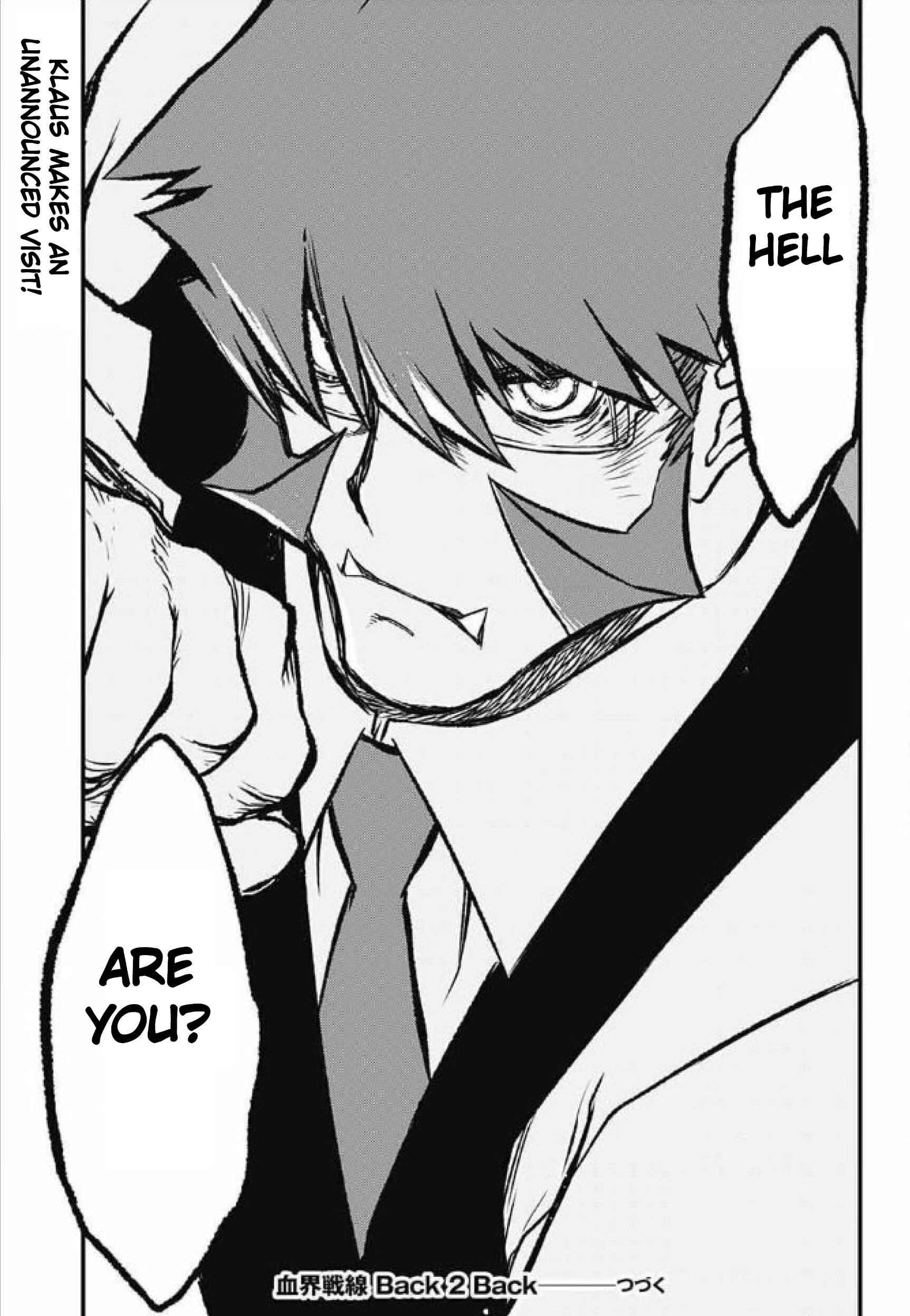Page 59 Chapter 27 Kekkai Sensen: Back 2 Back
