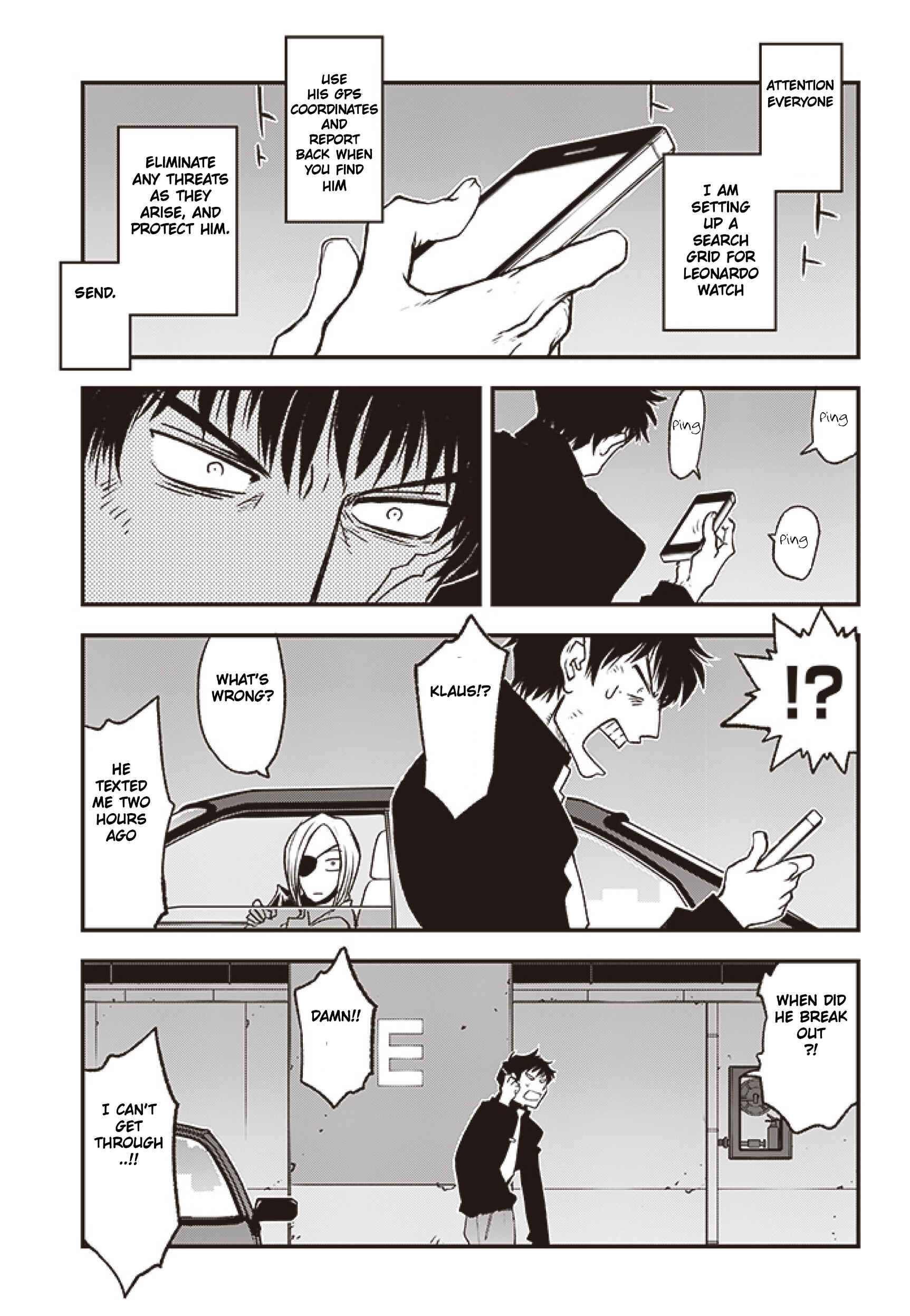 Page 6 Chapter 27 Kekkai Sensen: Back 2 Back