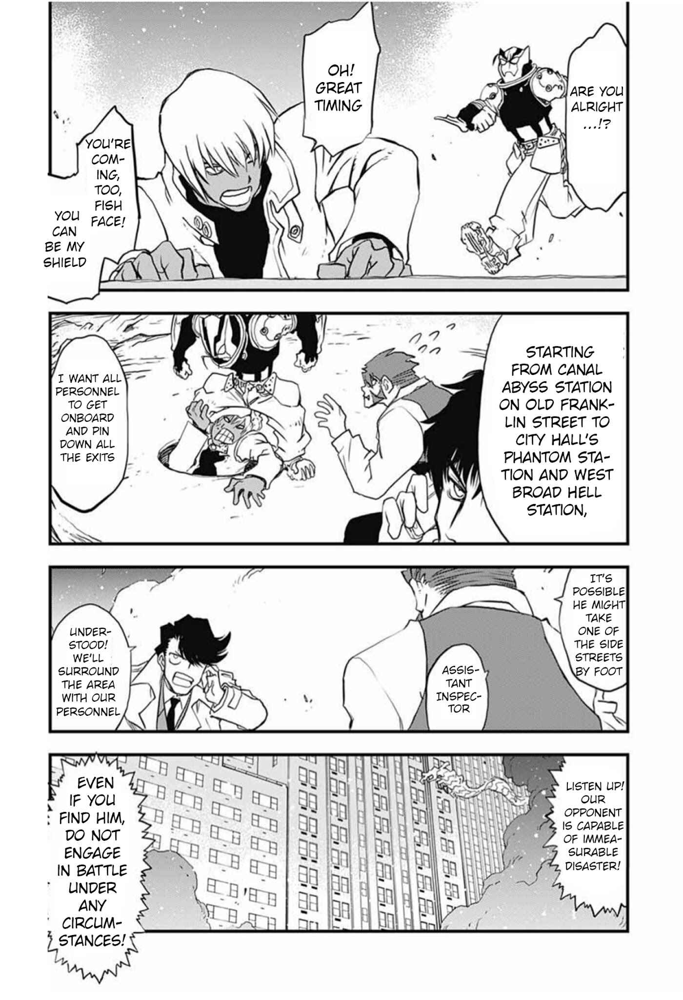 Page 29 Chapter 10 Kekkai Sensen: Back 2 Back