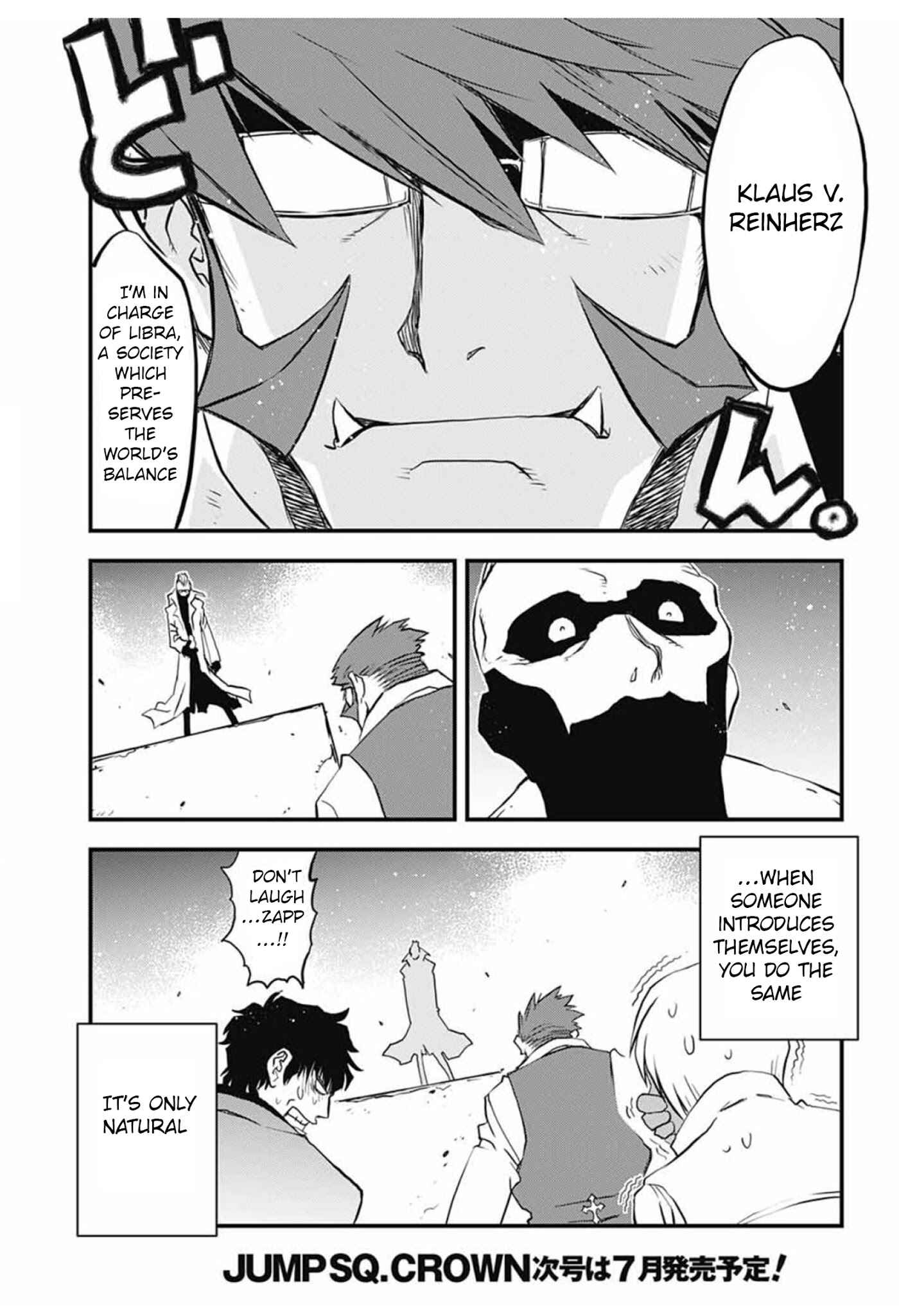 Page 6 Chapter 10 Kekkai Sensen: Back 2 Back
