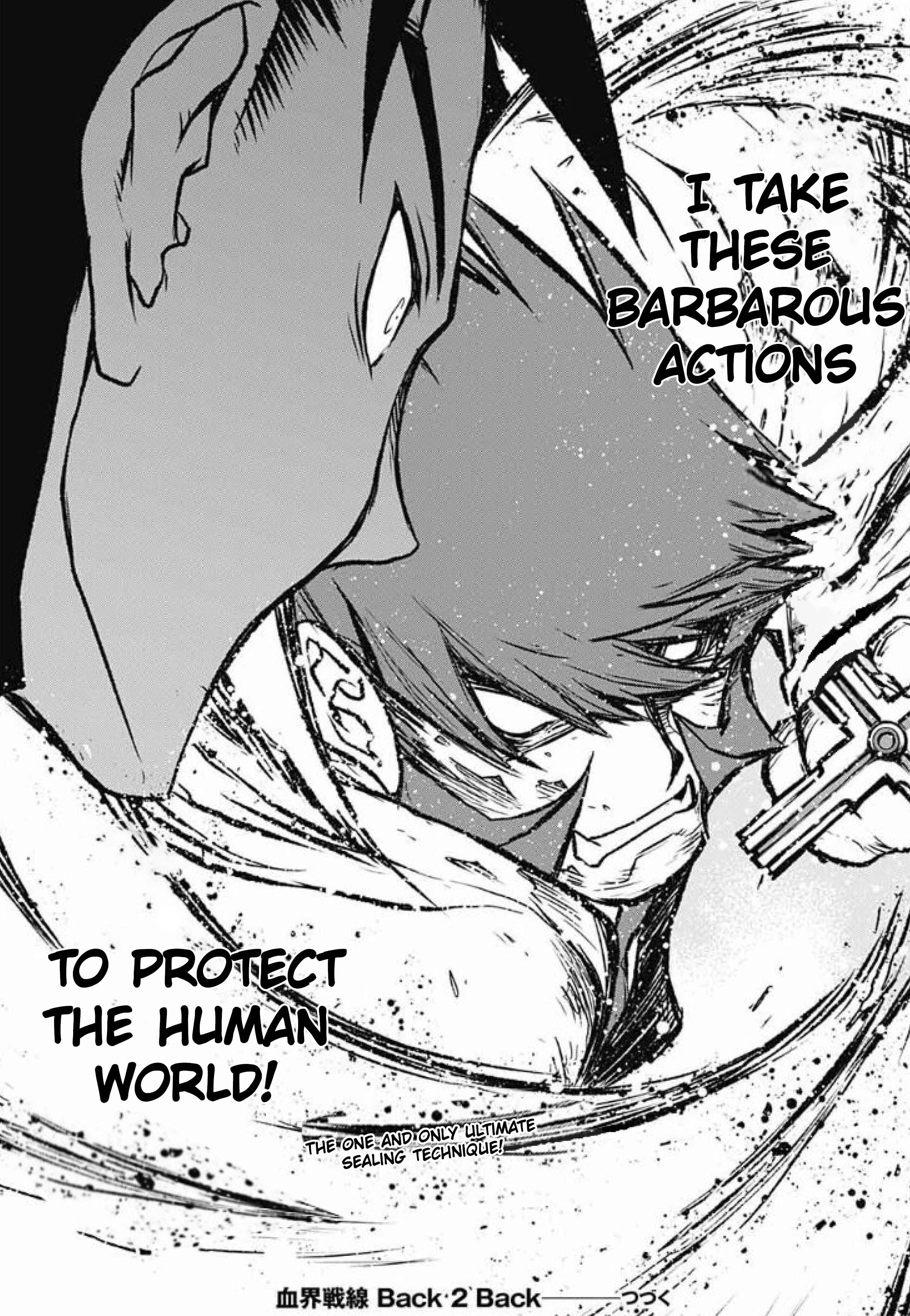 Page 52 Chapter 29 Kekkai Sensen: Back 2 Back