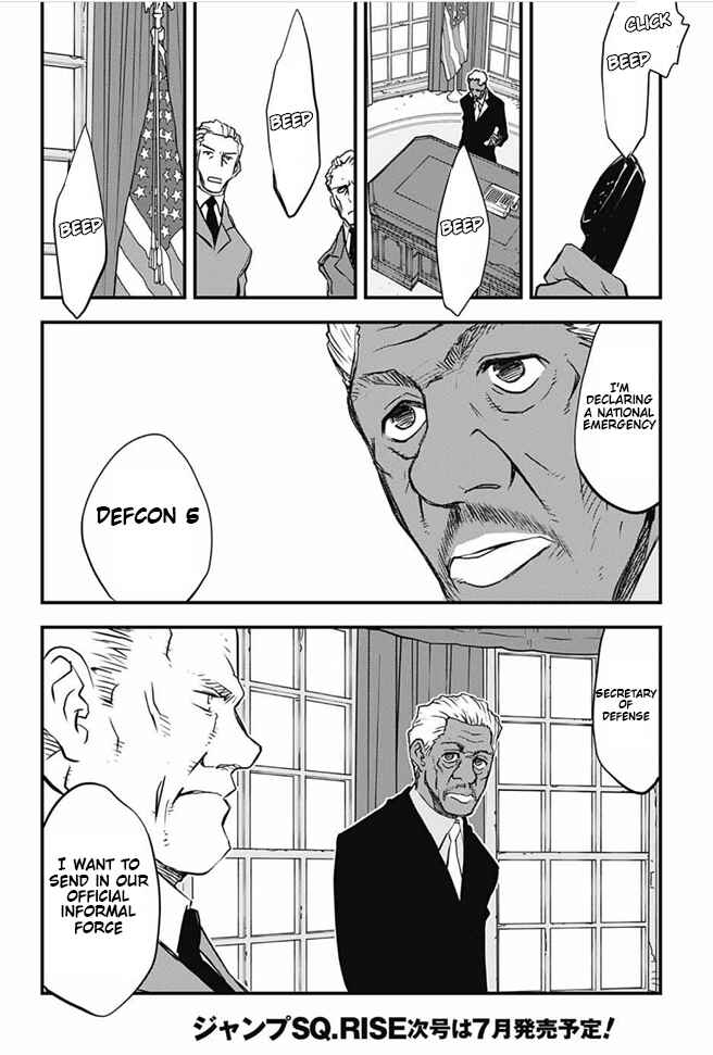 Page 19 Chapter 18 Kekkai Sensen: Back 2 Back
