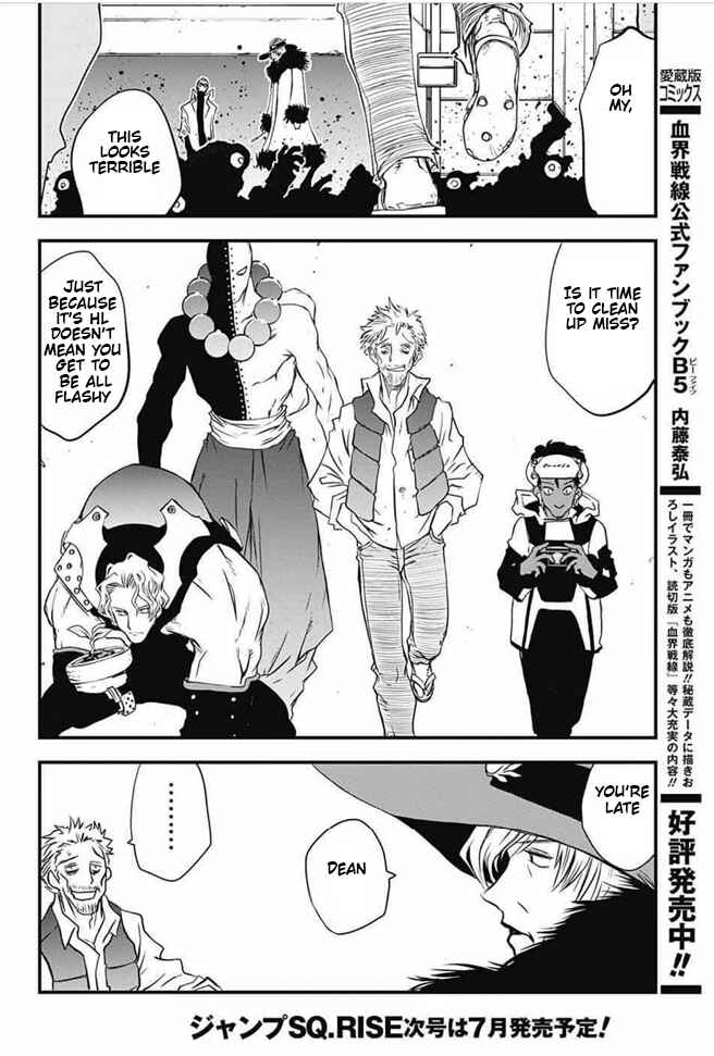 Page 55 Chapter 18 Kekkai Sensen: Back 2 Back