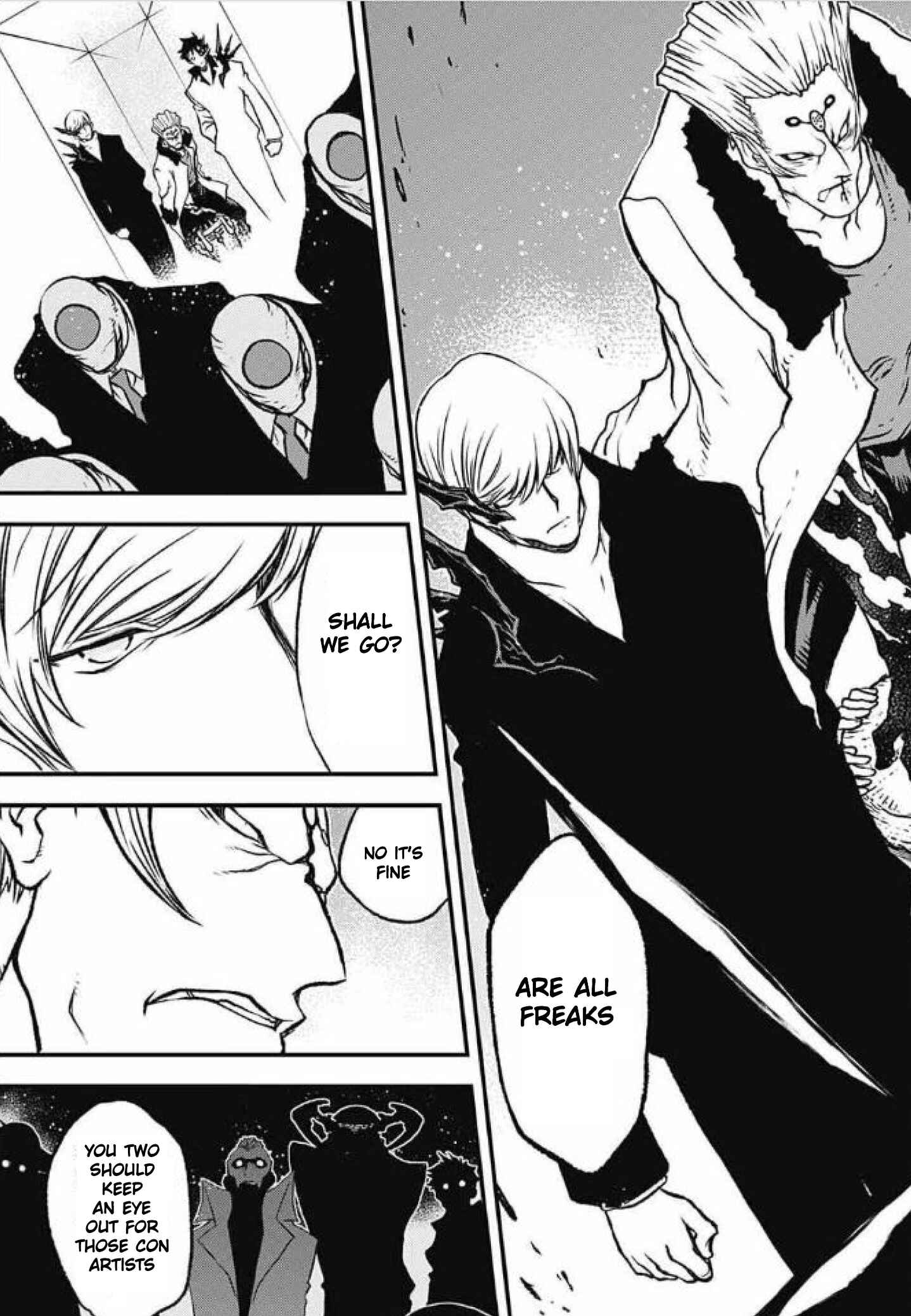 Page 14 Chapter 28 Kekkai Sensen: Back 2 Back