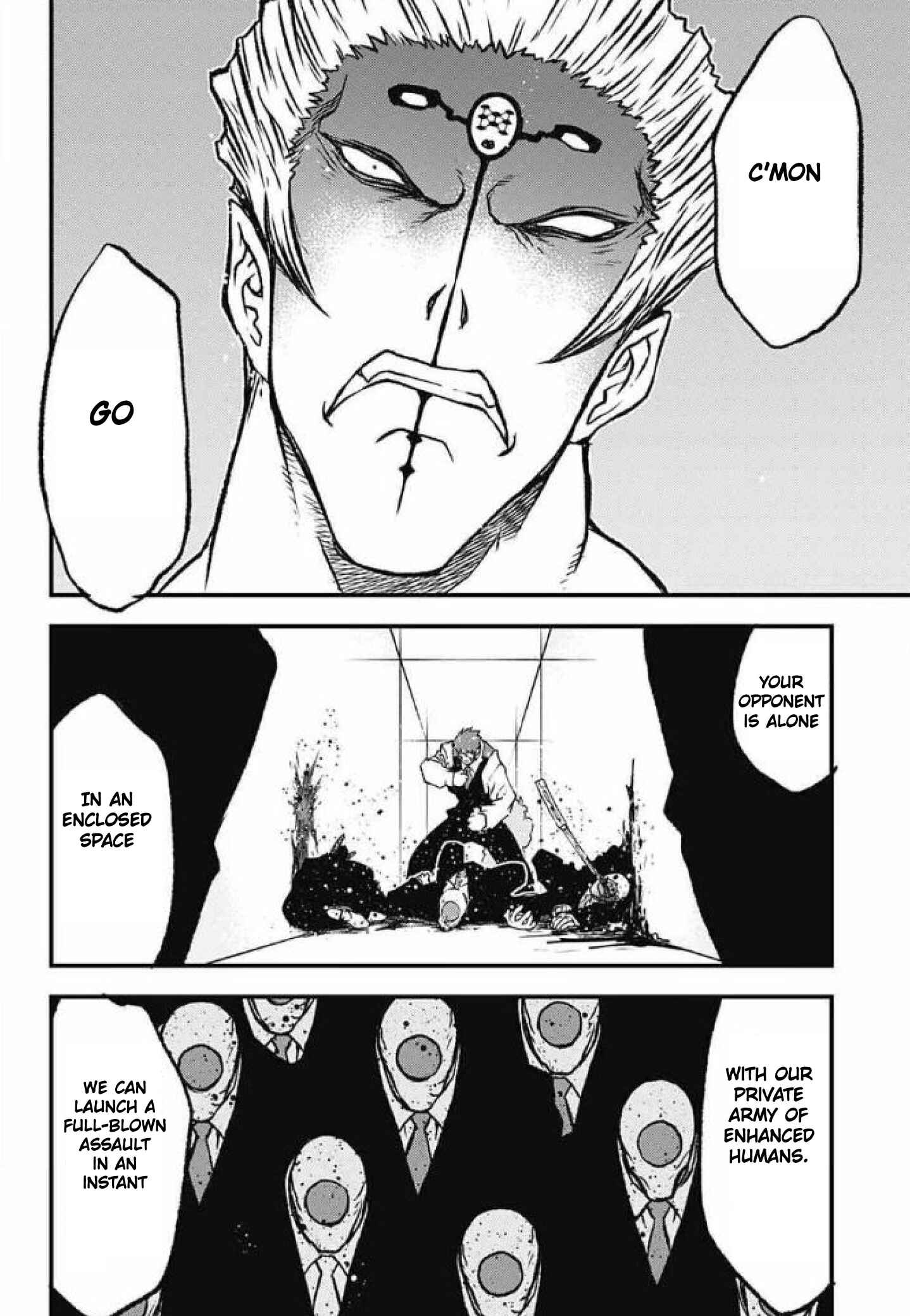 Page 27 Chapter 28 Kekkai Sensen: Back 2 Back