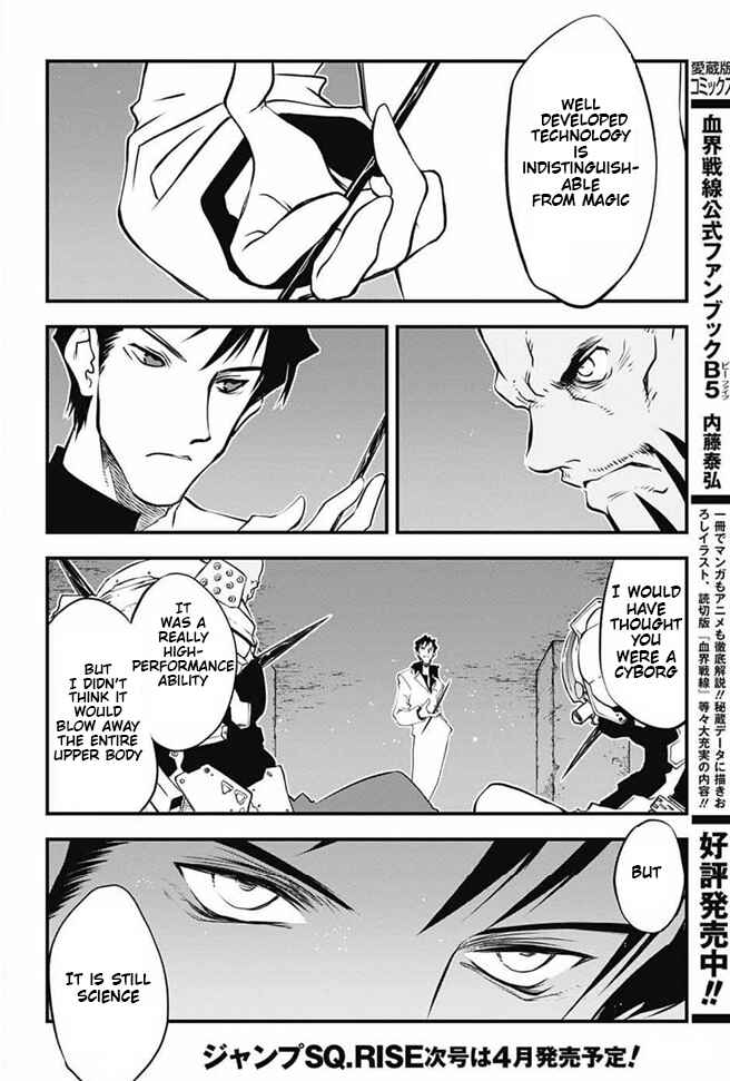 Page 23 Chapter 21 Kekkai Sensen: Back 2 Back