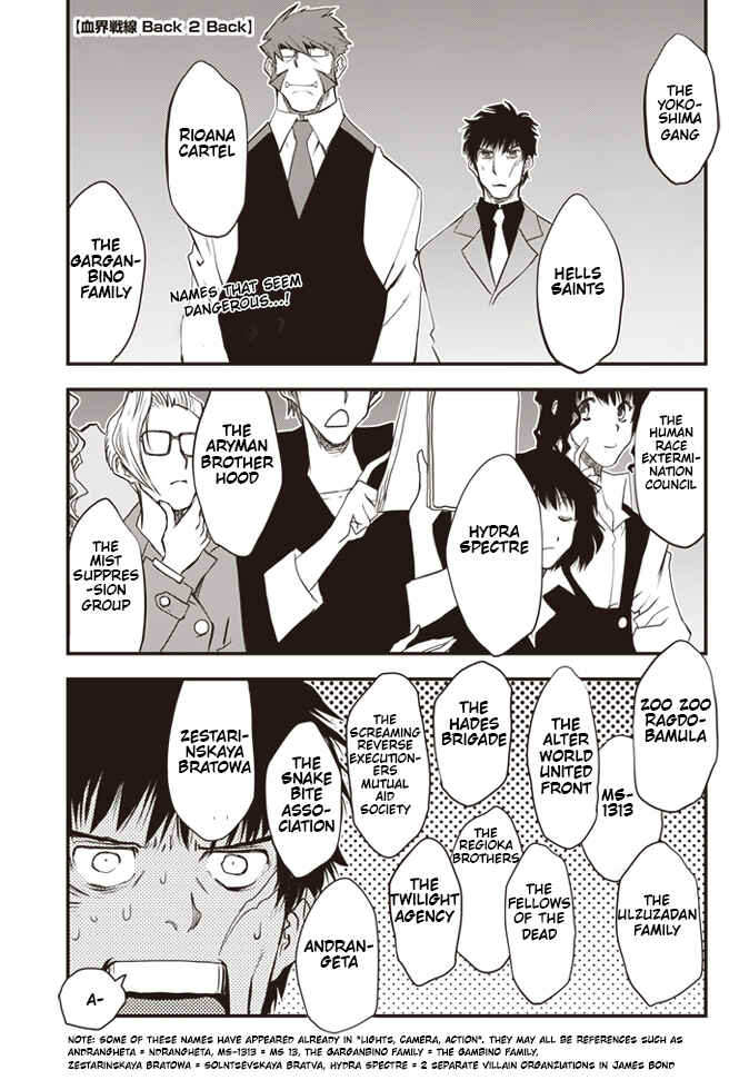 Page 2 Chapter 19 Kekkai Sensen: Back 2 Back