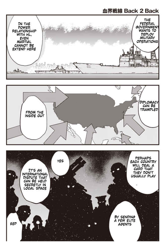 Page 7 Chapter 19 Kekkai Sensen: Back 2 Back
