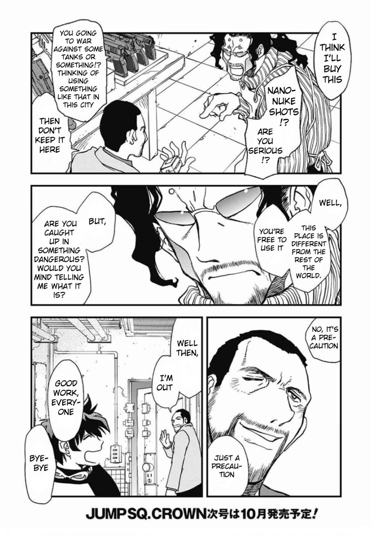 Page 13 Chapter 7 Kekkai Sensen: Back 2 Back