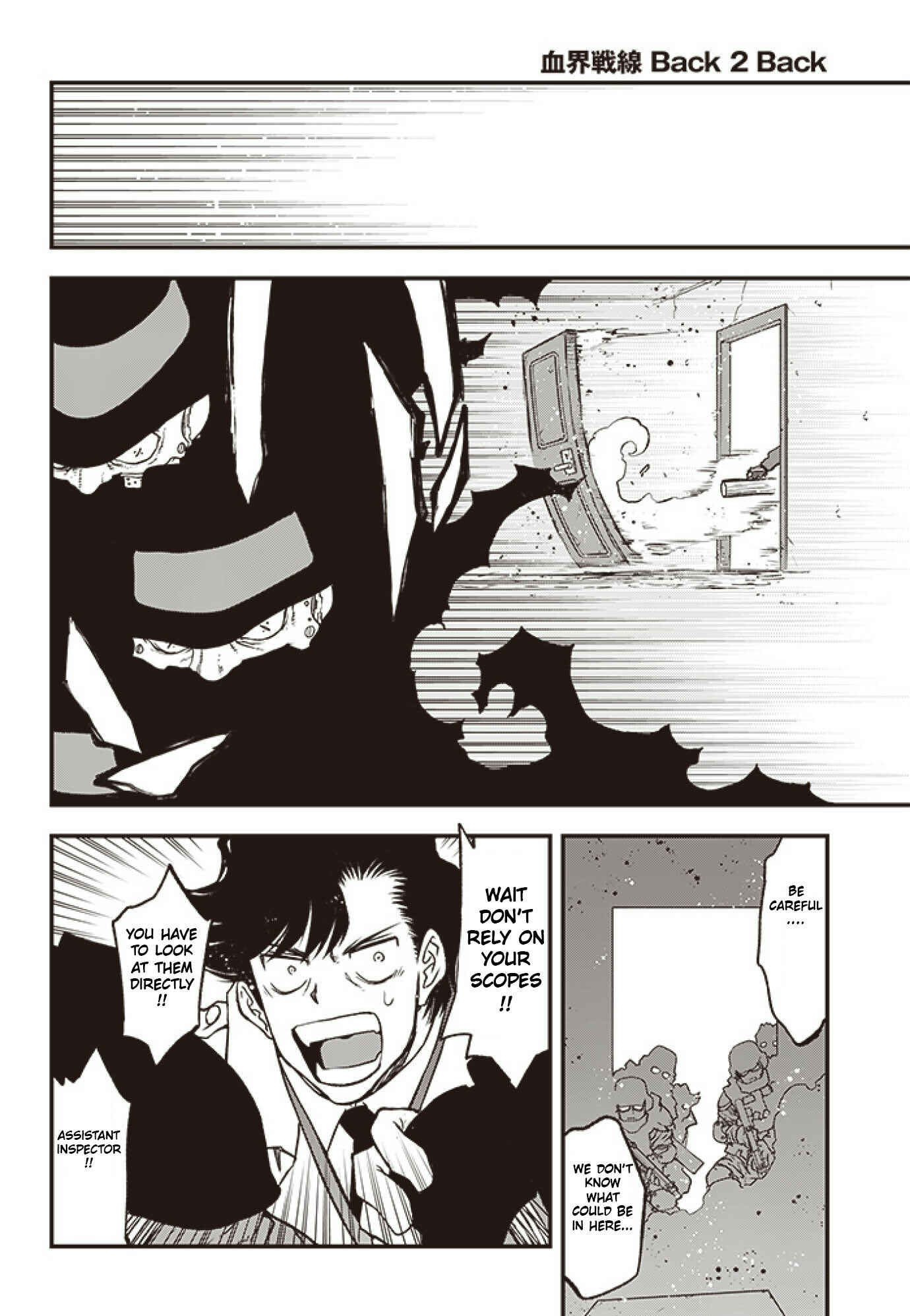 Page 9 Chapter 26 Kekkai Sensen: Back 2 Back