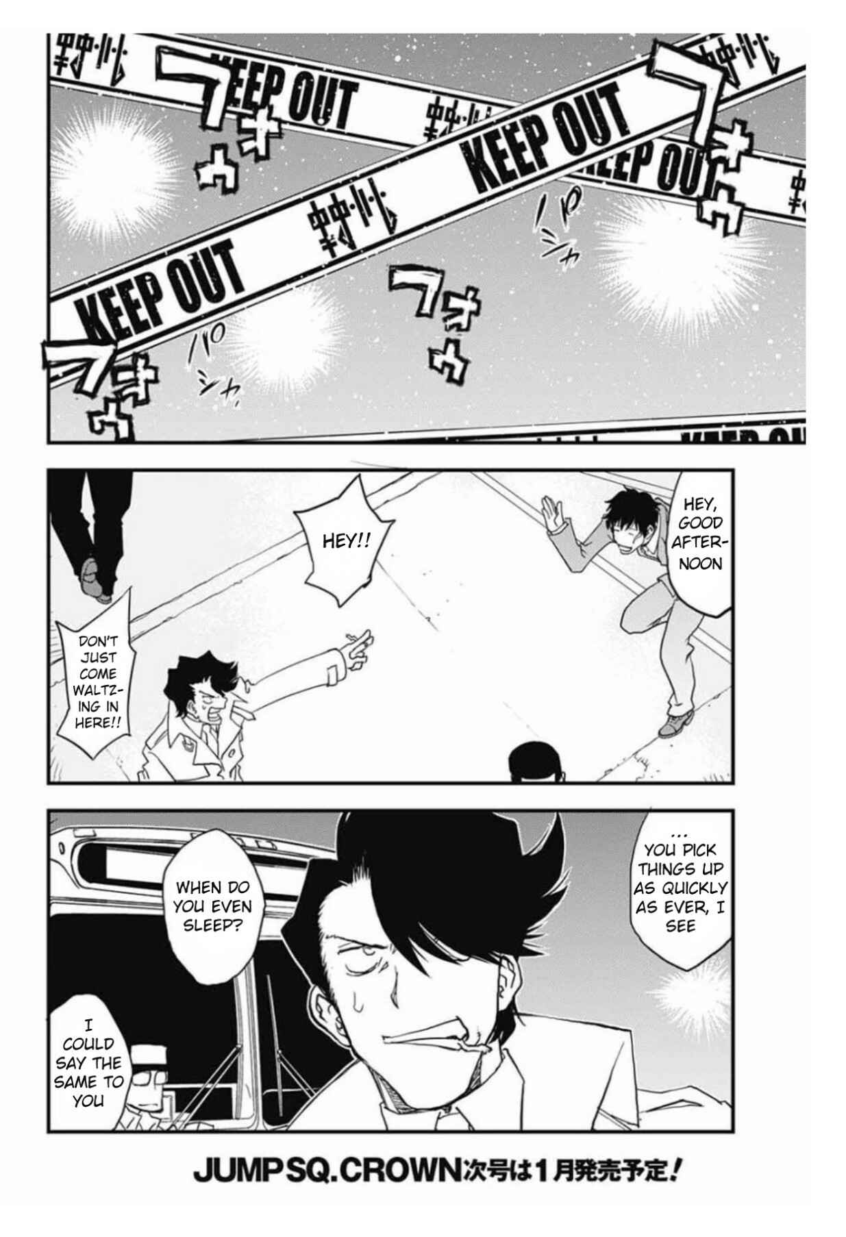 Page 14 Chapter 8 Kekkai Sensen: Back 2 Back