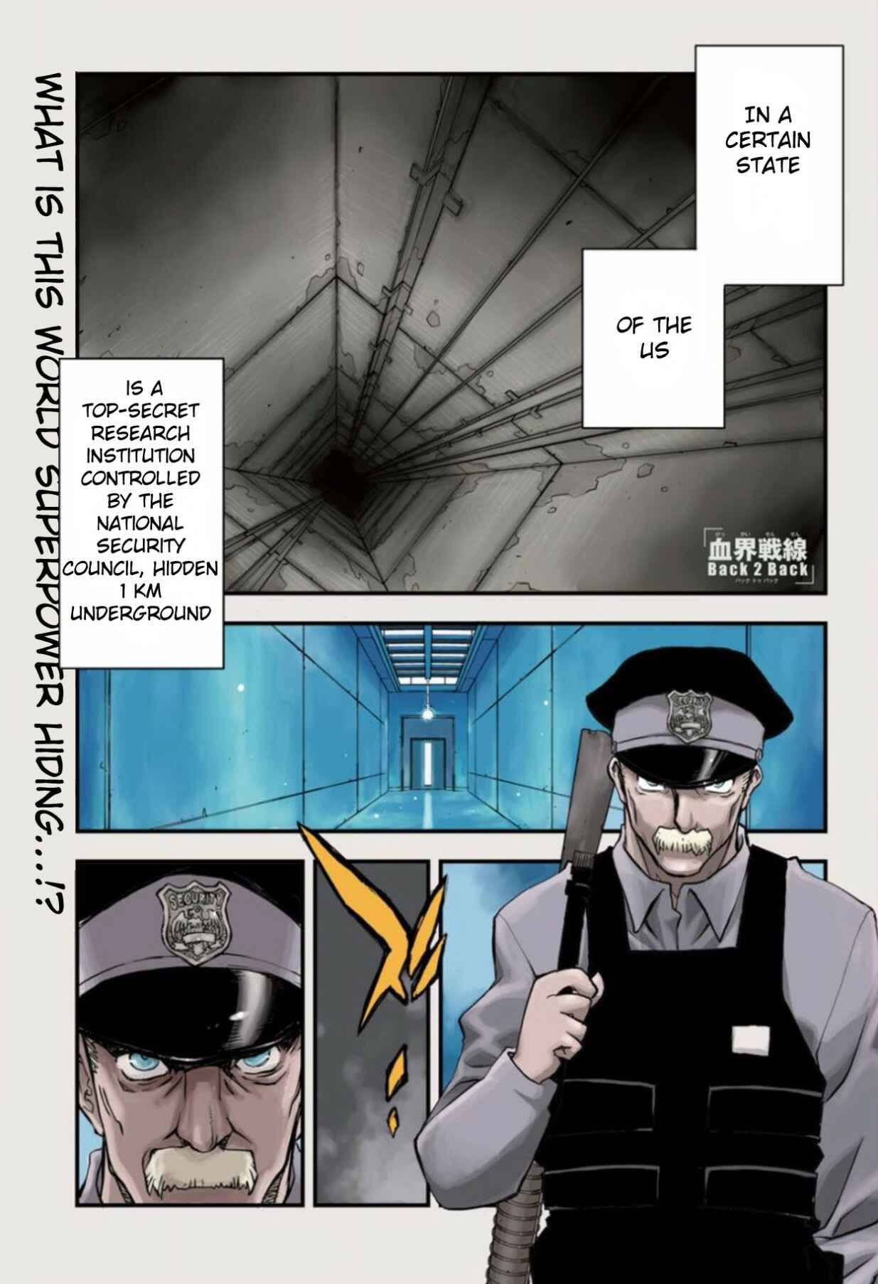 Page 2 Chapter 8 Kekkai Sensen: Back 2 Back