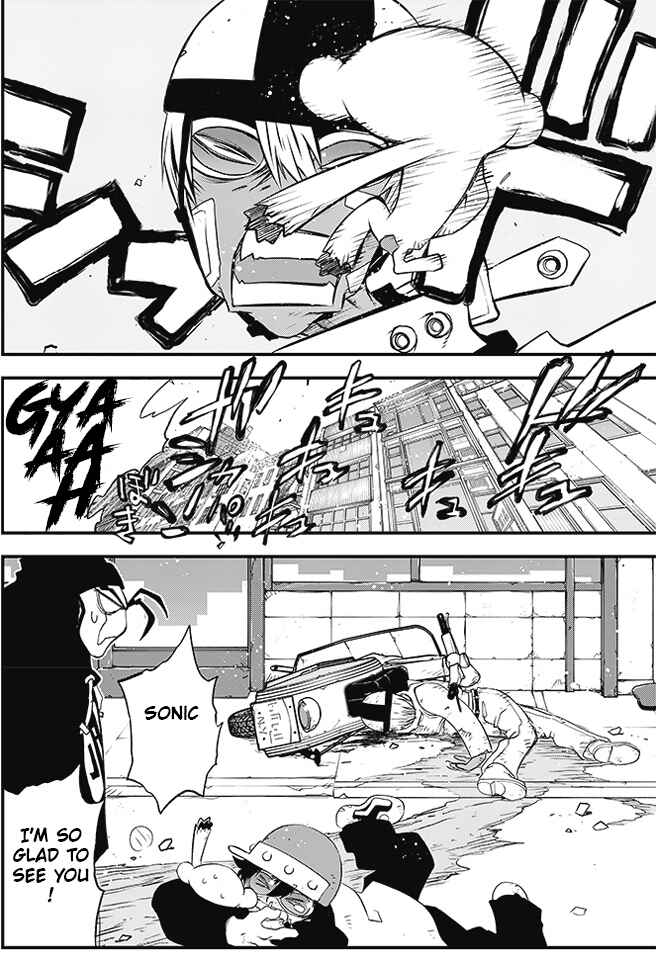Page 8 Chapter 22 Kekkai Sensen: Back 2 Back