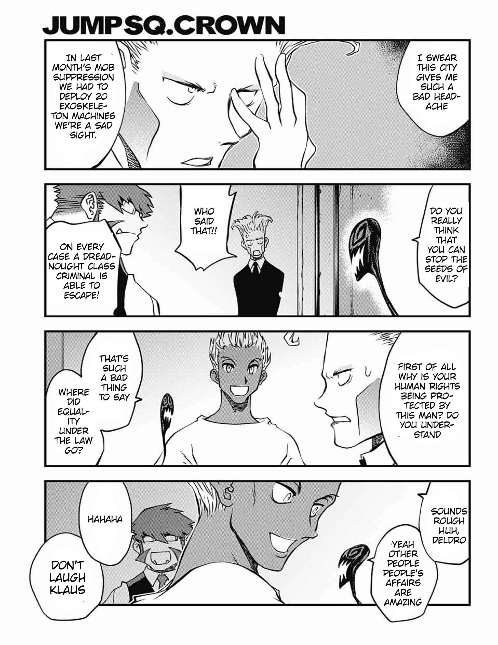 Page 18 Chapter 13 Kekkai Sensen: Back 2 Back