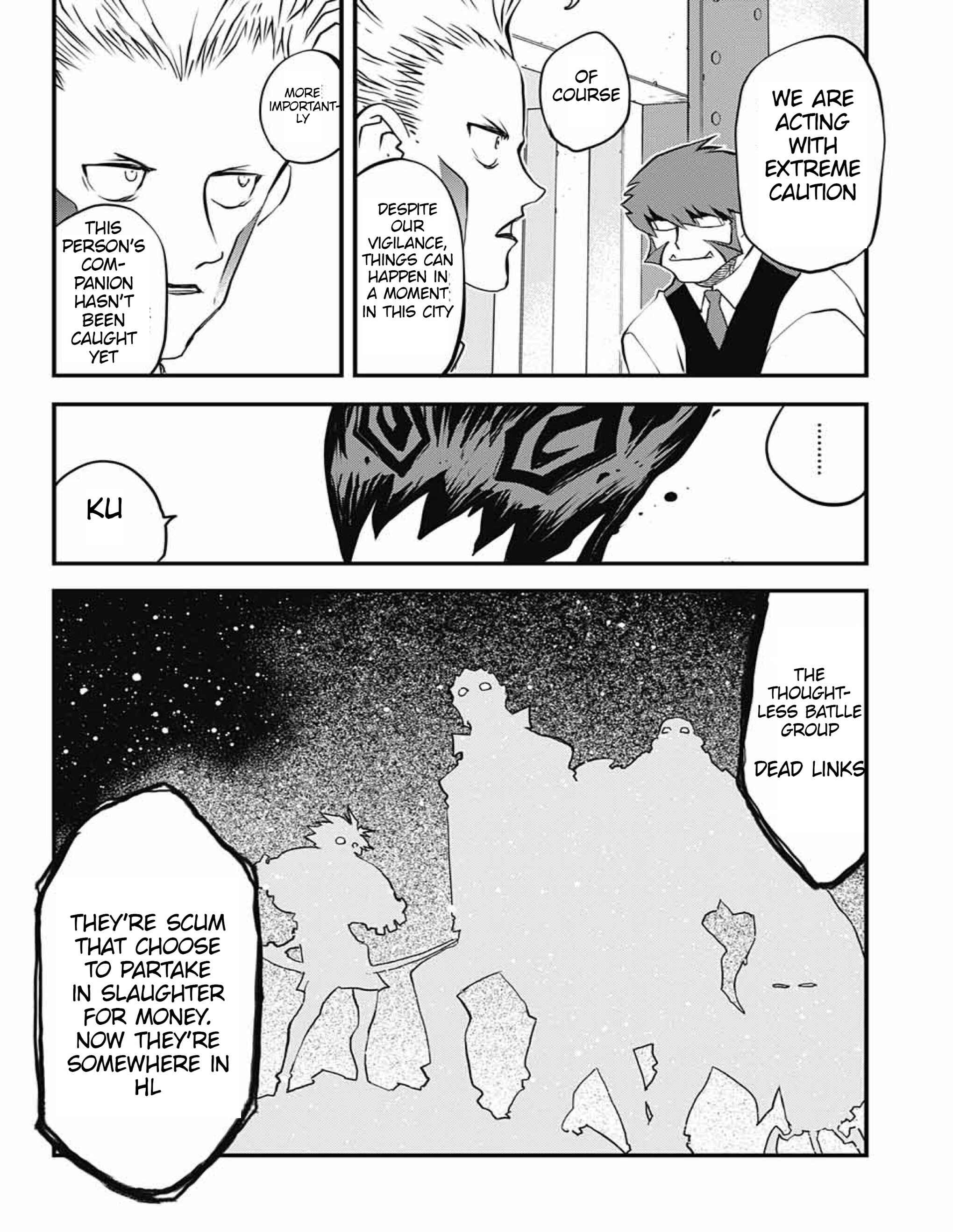Page 19 Chapter 13 Kekkai Sensen: Back 2 Back