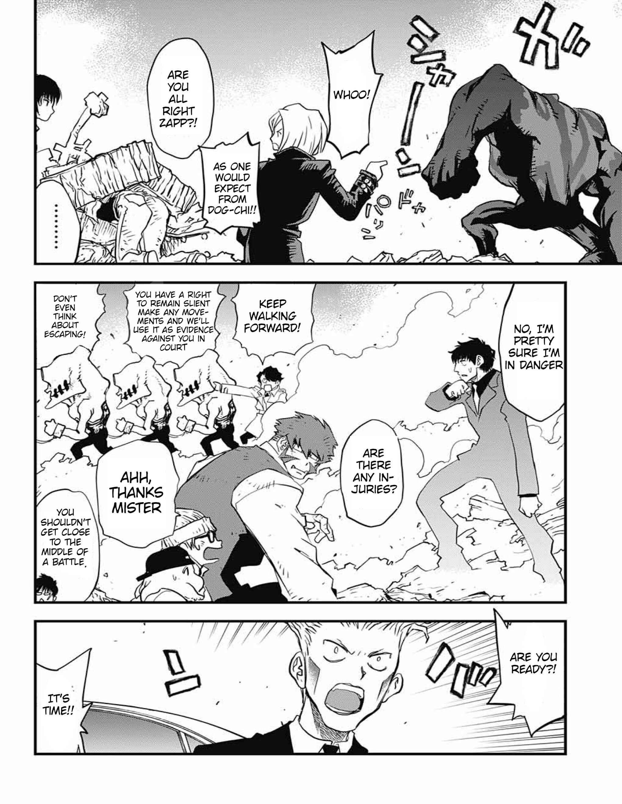 Page 5 Chapter 13 Kekkai Sensen: Back 2 Back
