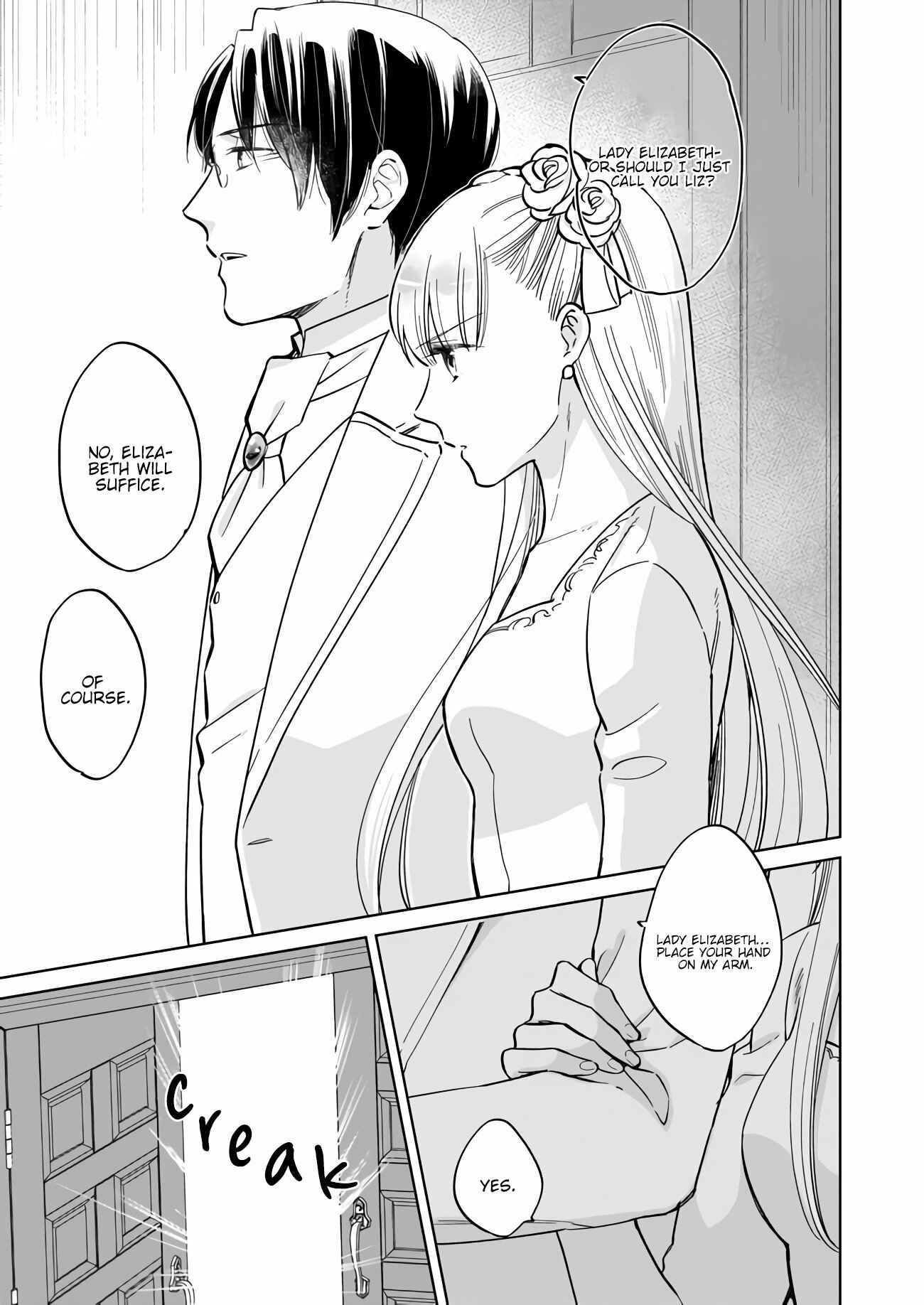 Page 10 Chapter 1.2 Reijou Elizabeth no Kareinaru Migawari Seikatsu