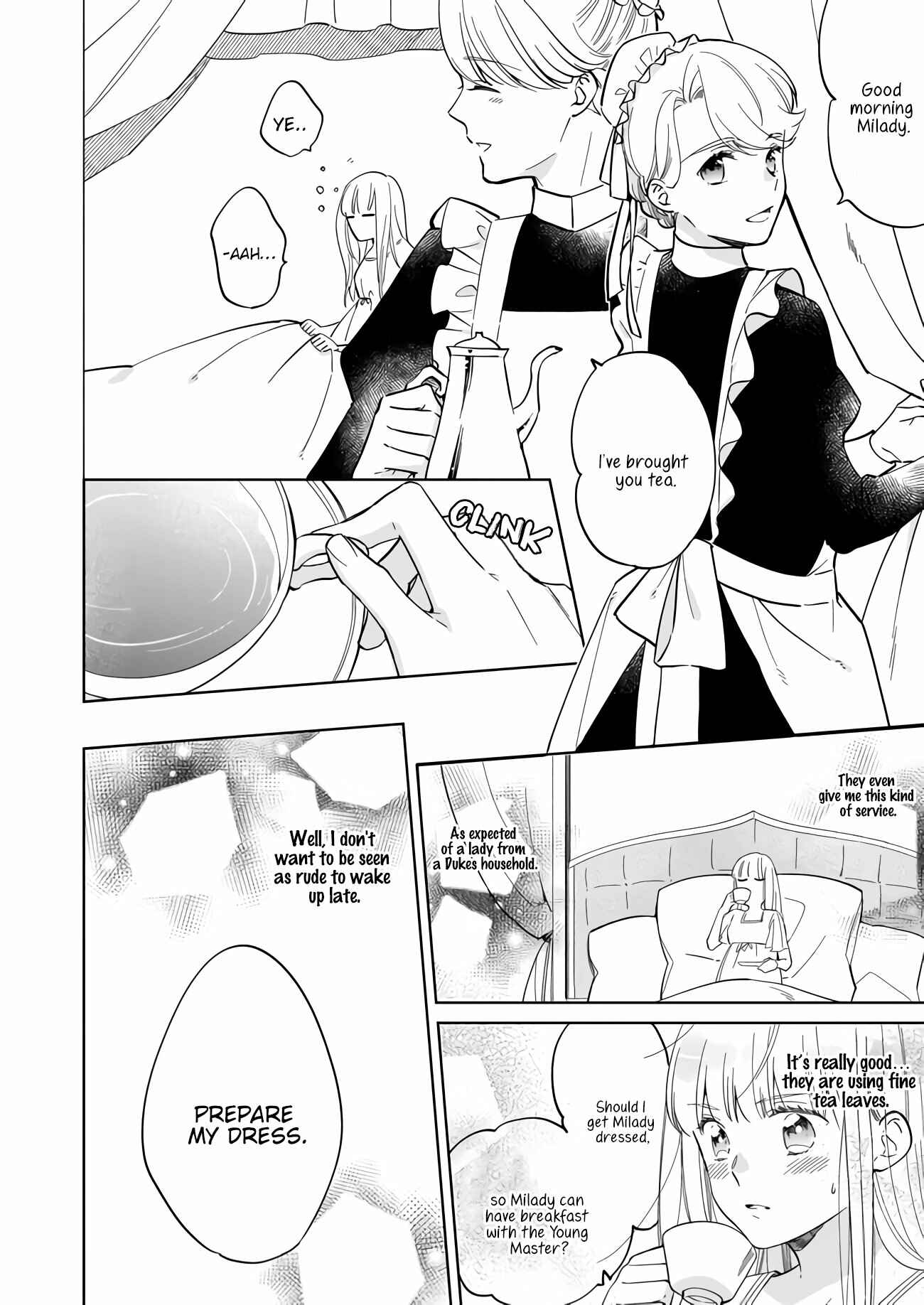 Page 15 Chapter 1.2 Reijou Elizabeth no Kareinaru Migawari Seikatsu