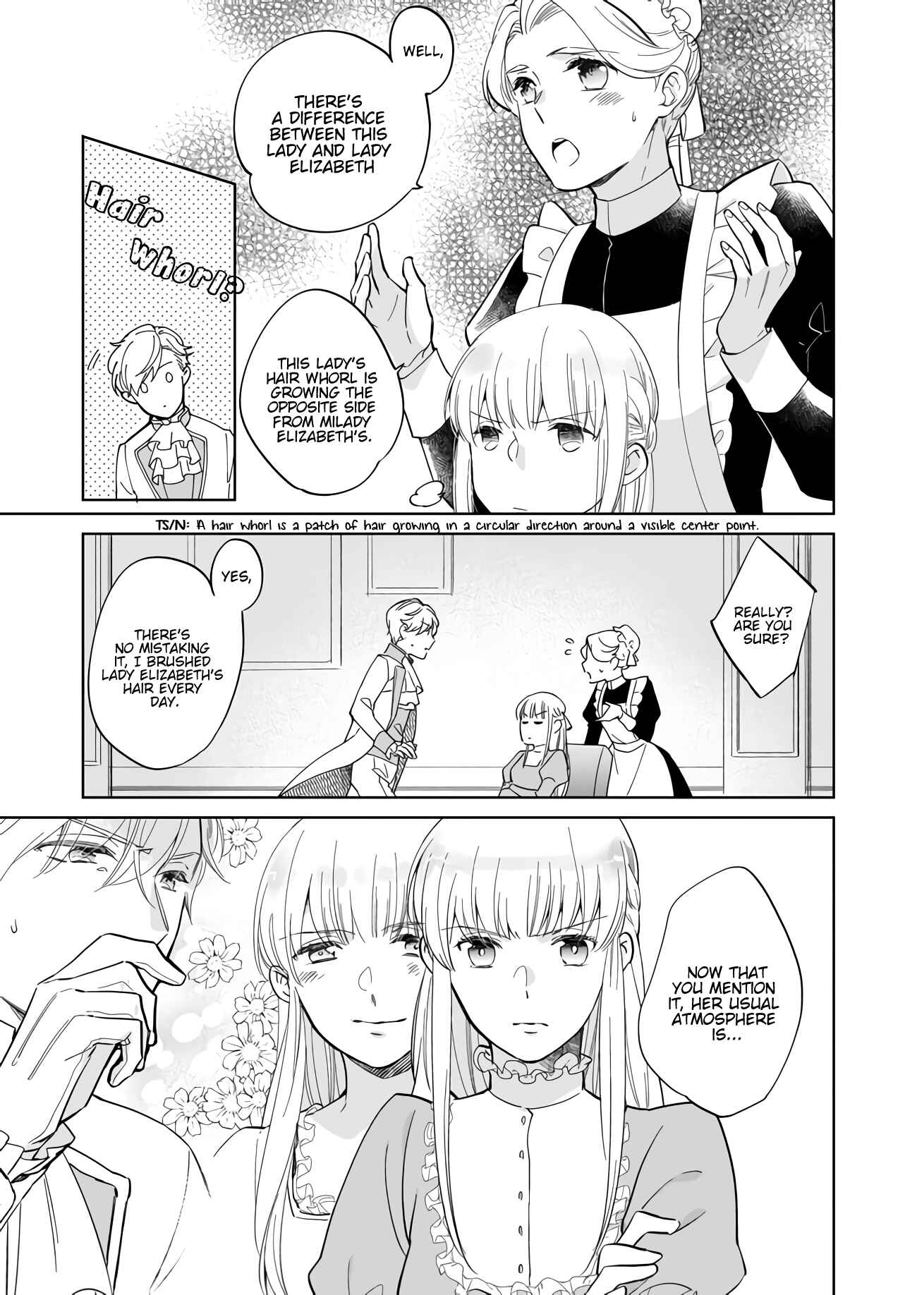 Page 7 Chapter 1.1 Reijou Elizabeth no Kareinaru Migawari Seikatsu