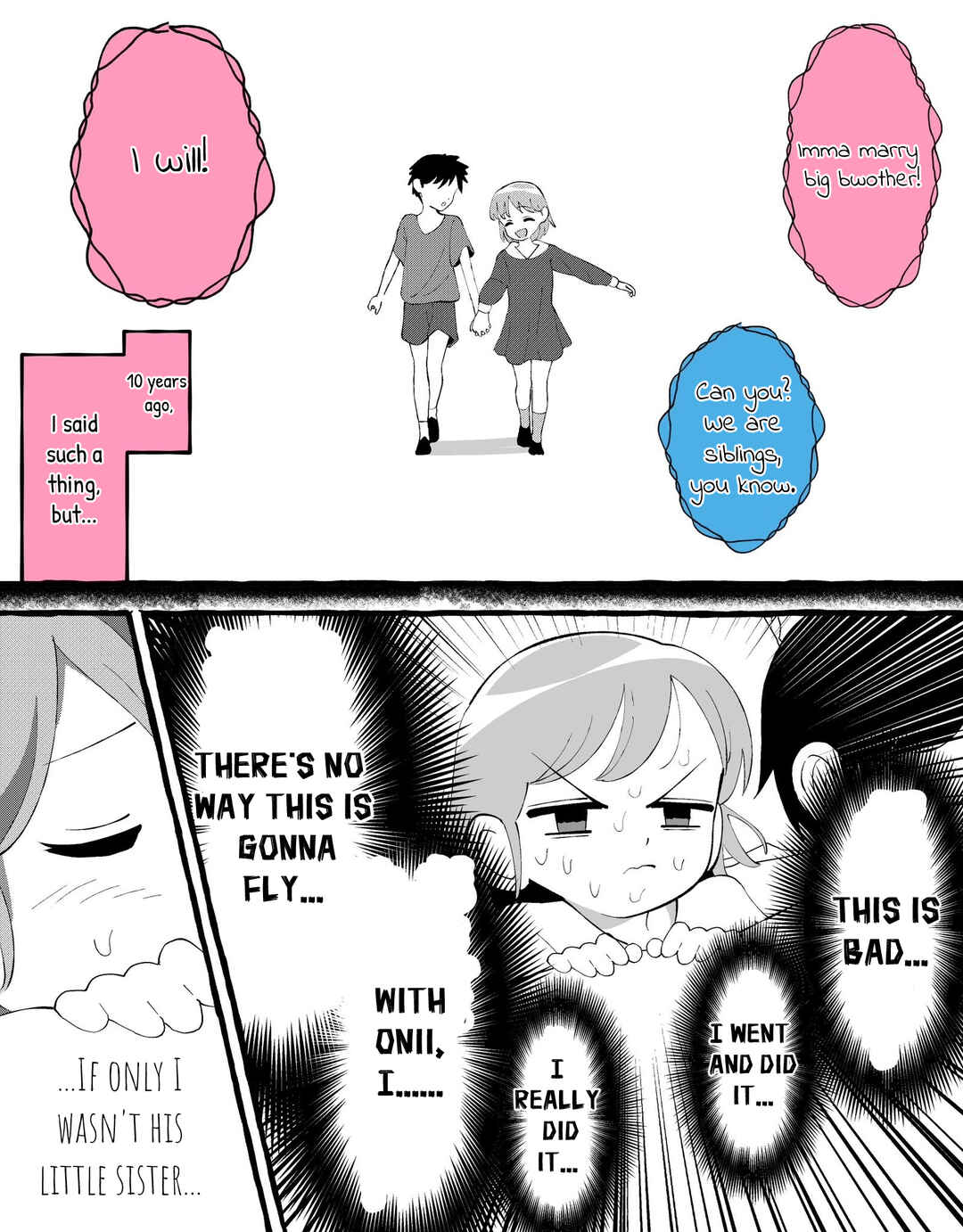 Page 1 Chapter 16 The Little Sister who Couldnt Say No after Her Big Bro Kneeled and Begged for It
