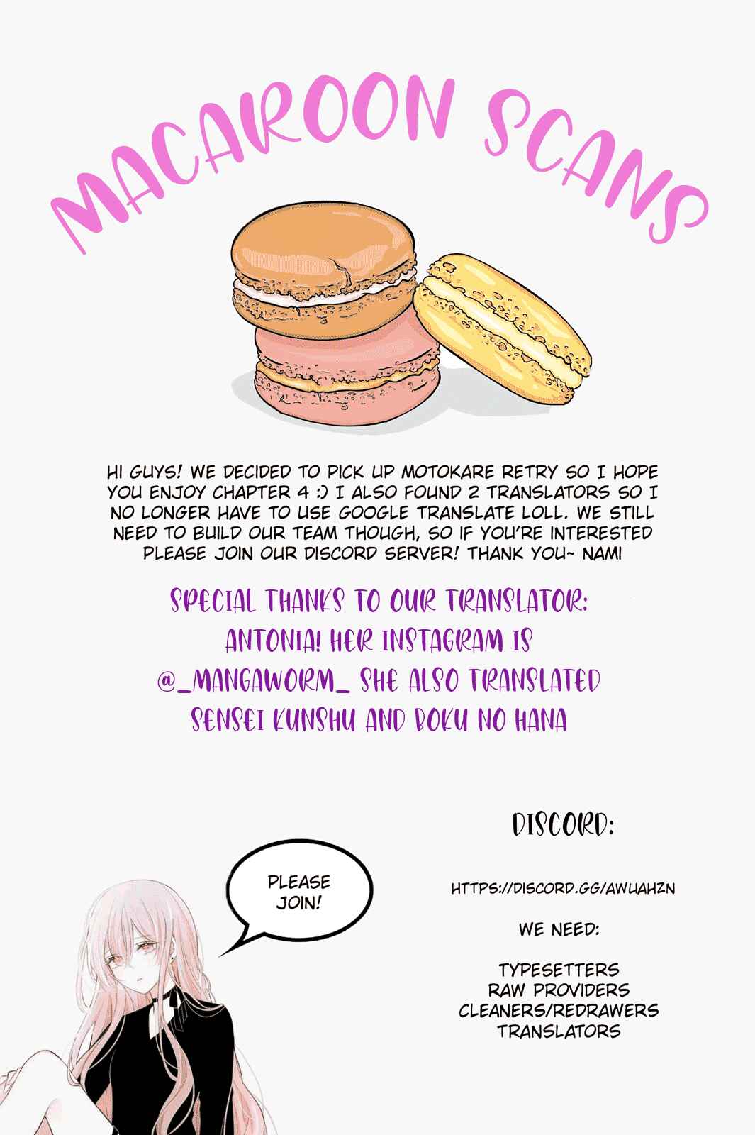 Page 1 Chapter 4 Motokare←Retry