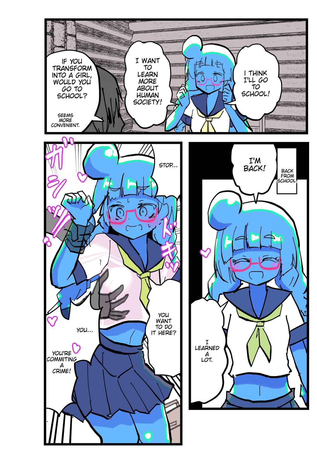 Page 1 Chapter 91 Slime Musume Series