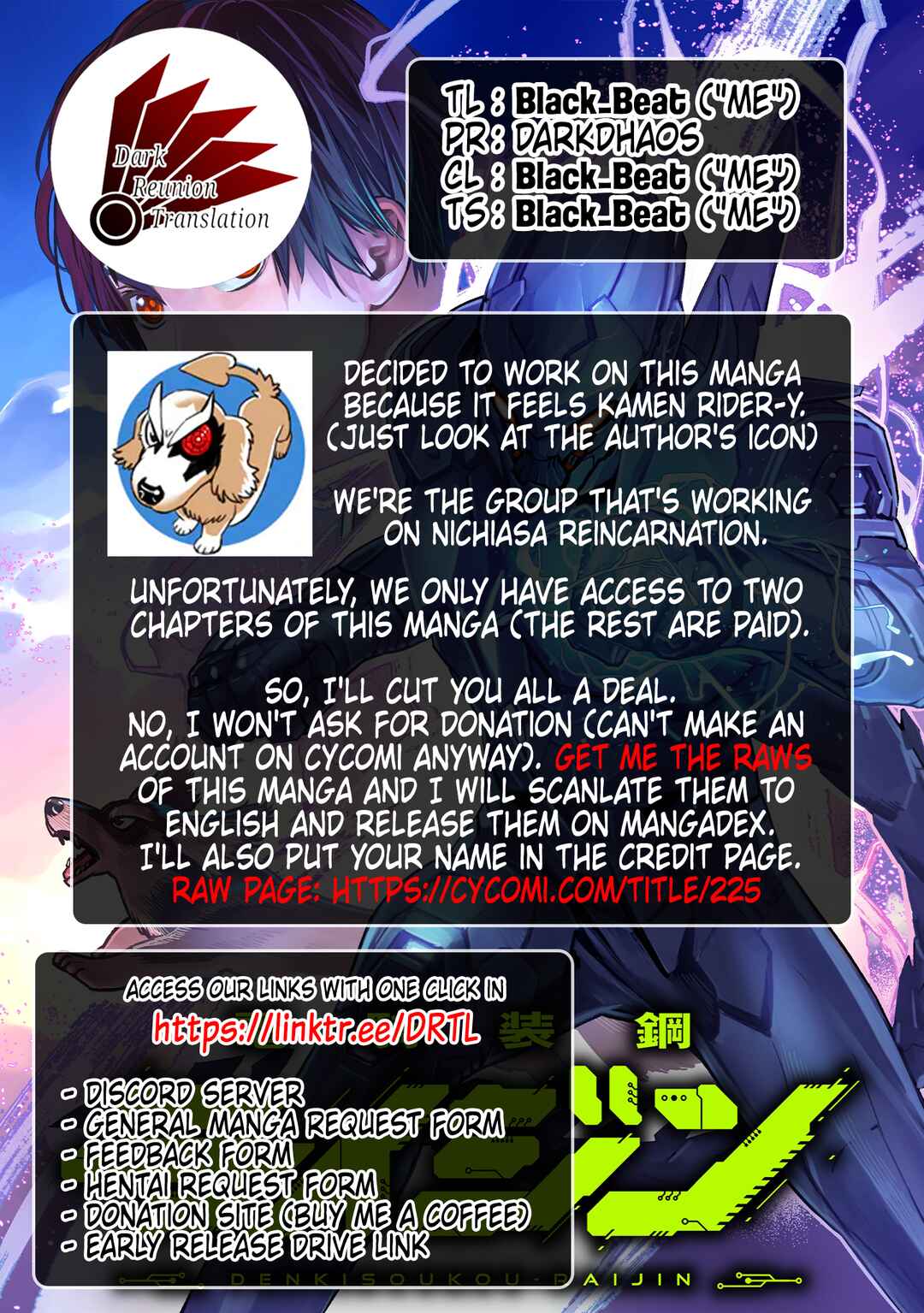 Page 63 Chapter 1 Denki Soukou - Raijin