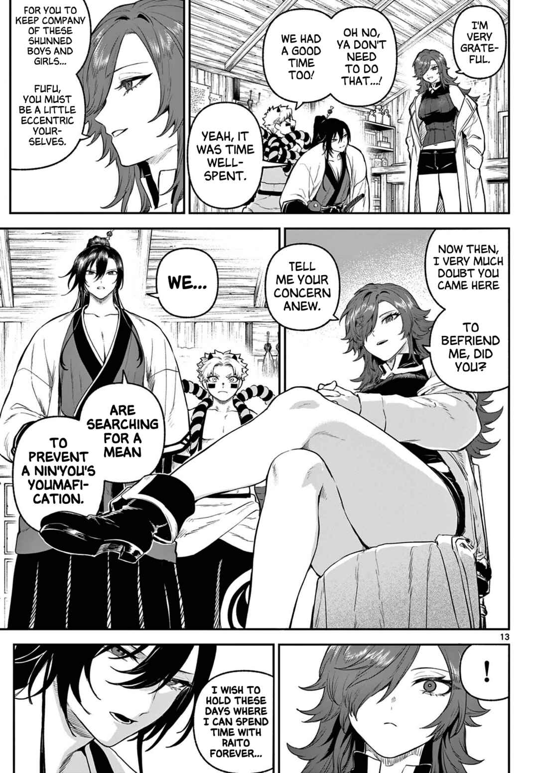 Page 13 Chapter 4 KaguRai ~Kagura to Raito~