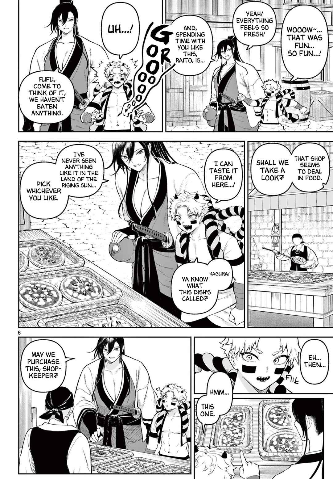 Page 6 Chapter 2 KaguRai ~Kagura to Raito~