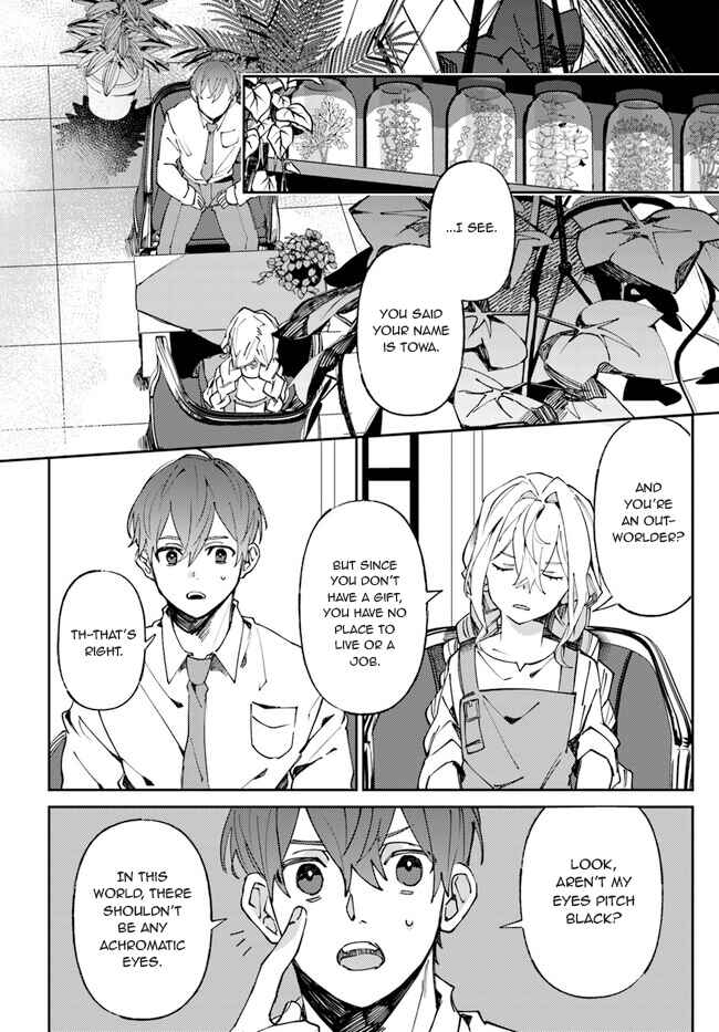 Page 6 Chapter 2 Kirawaremono no Tenisha wa, Demodotta Isekai de Dekiaisareru