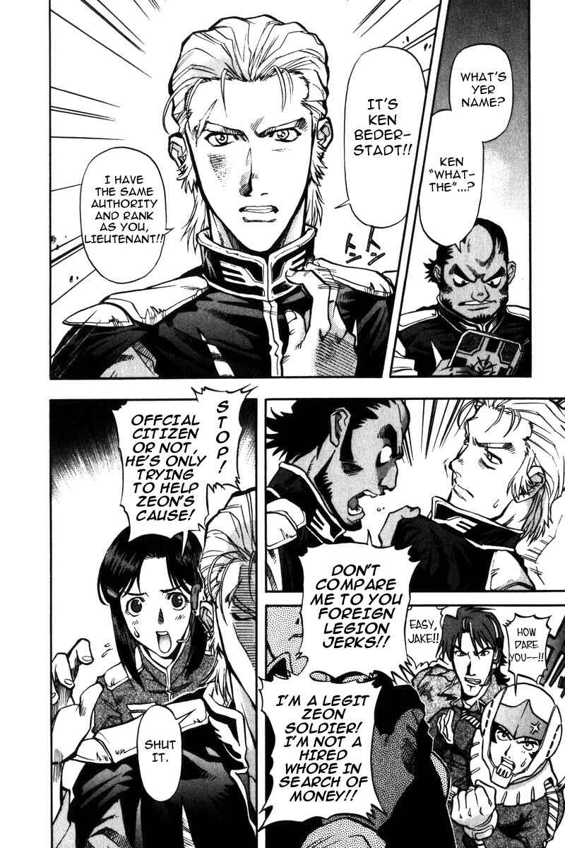 Page 9 Chapter 2 Mobile Suit Gundam Report REBELLION: Lost War Chronicles