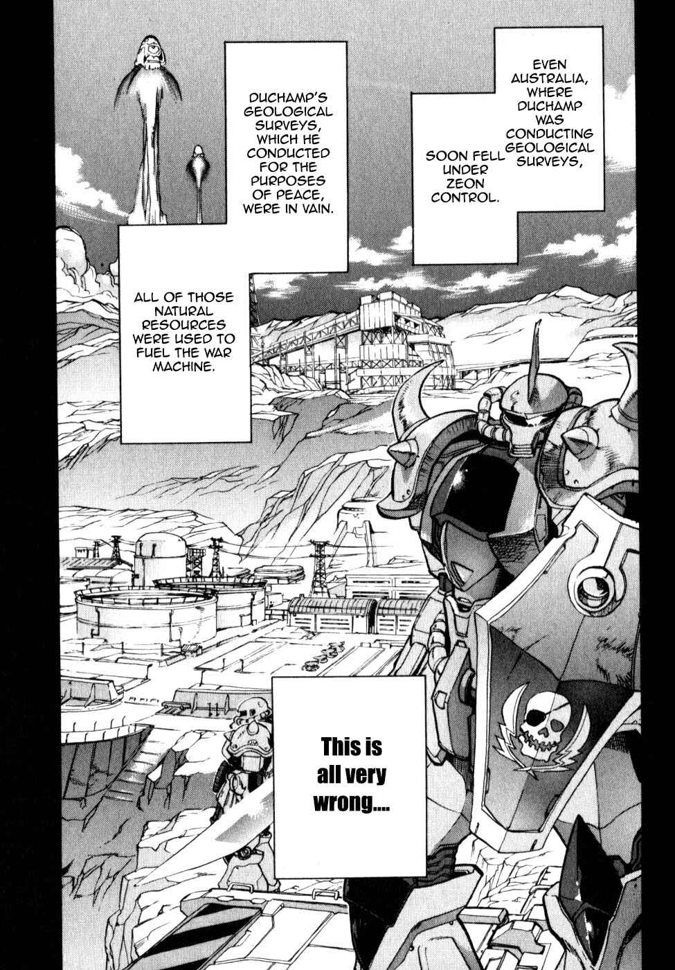 Page 22 Chapter 0.1 Mobile Suit Gundam Report REBELLION: Lost War Chronicles