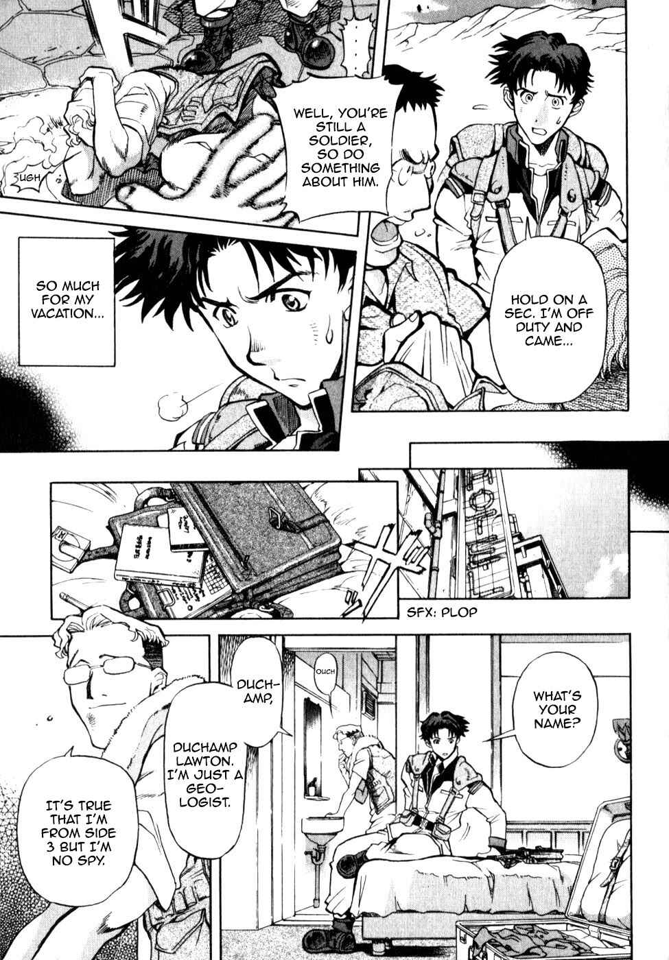 Page 6 Chapter 0.1 Mobile Suit Gundam Report REBELLION: Lost War Chronicles