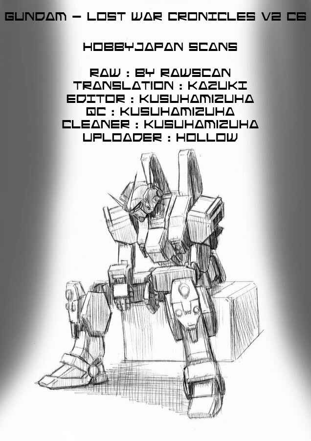 Page 52 Chapter 6 Mobile Suit Gundam Report REBELLION: Lost War Chronicles